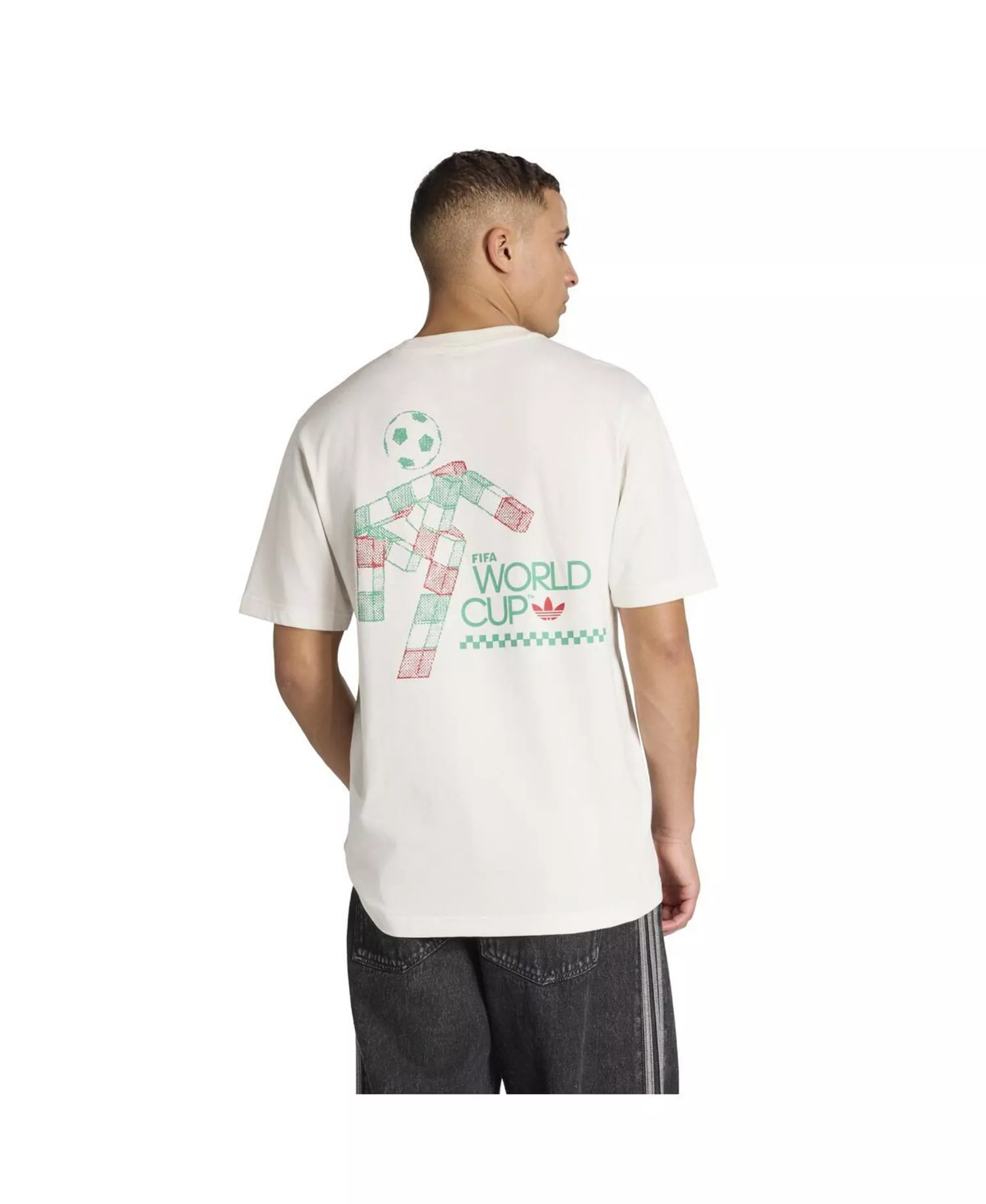 Men's White 1990 FIFA World Cup Ciao Mascot T-Shirt - White - 2XL