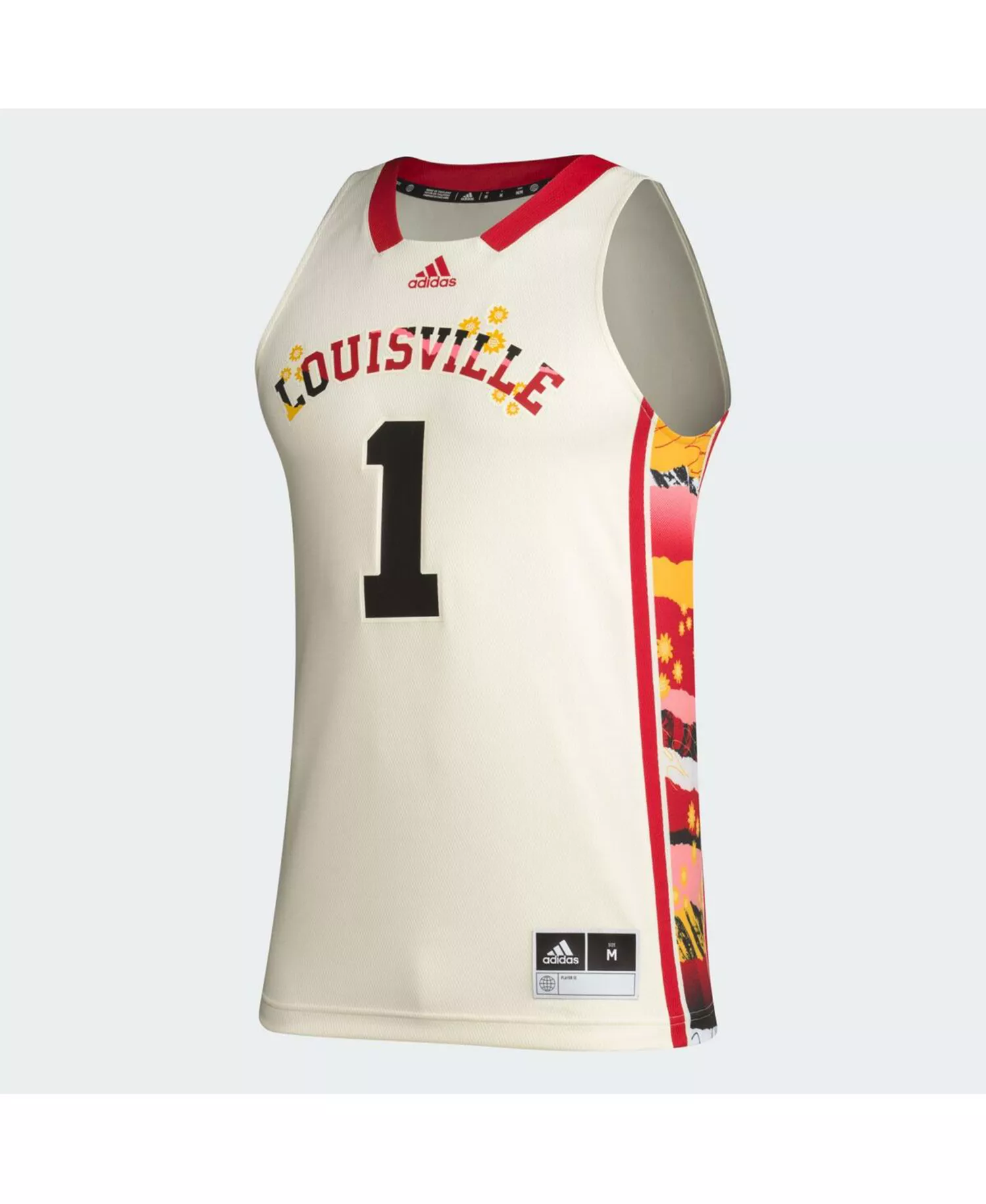 Men's #1 Khaki Louisville Cardinals Honoring Black Excellence Basketball Jersey - Khaki - 2XL