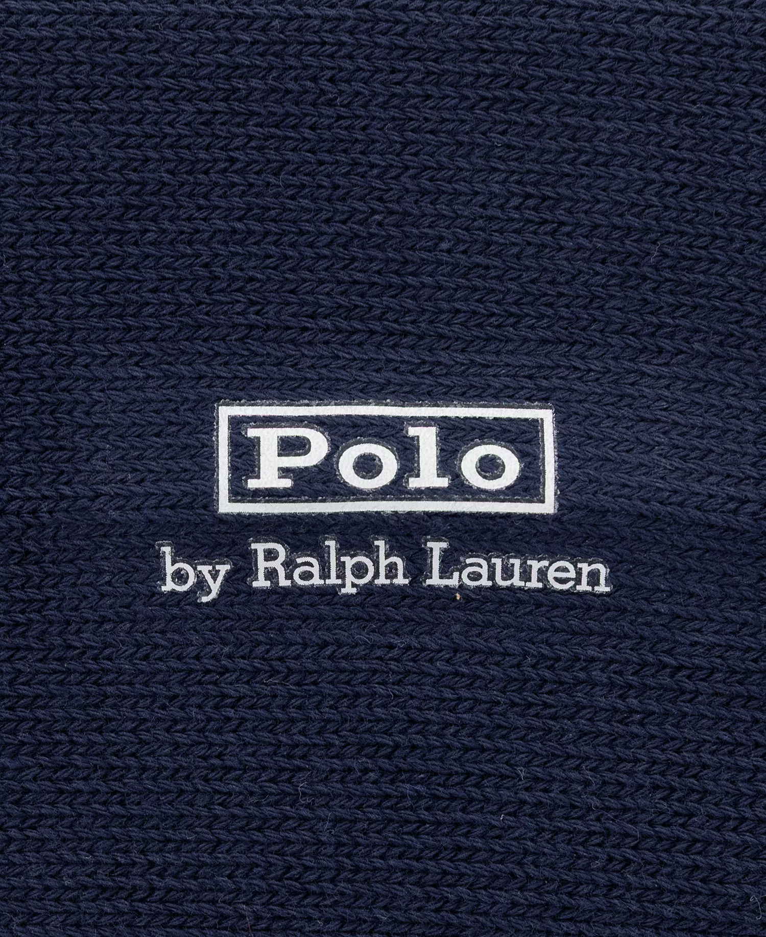 Men's Embroidered Bear Socks - Navy - 7-12