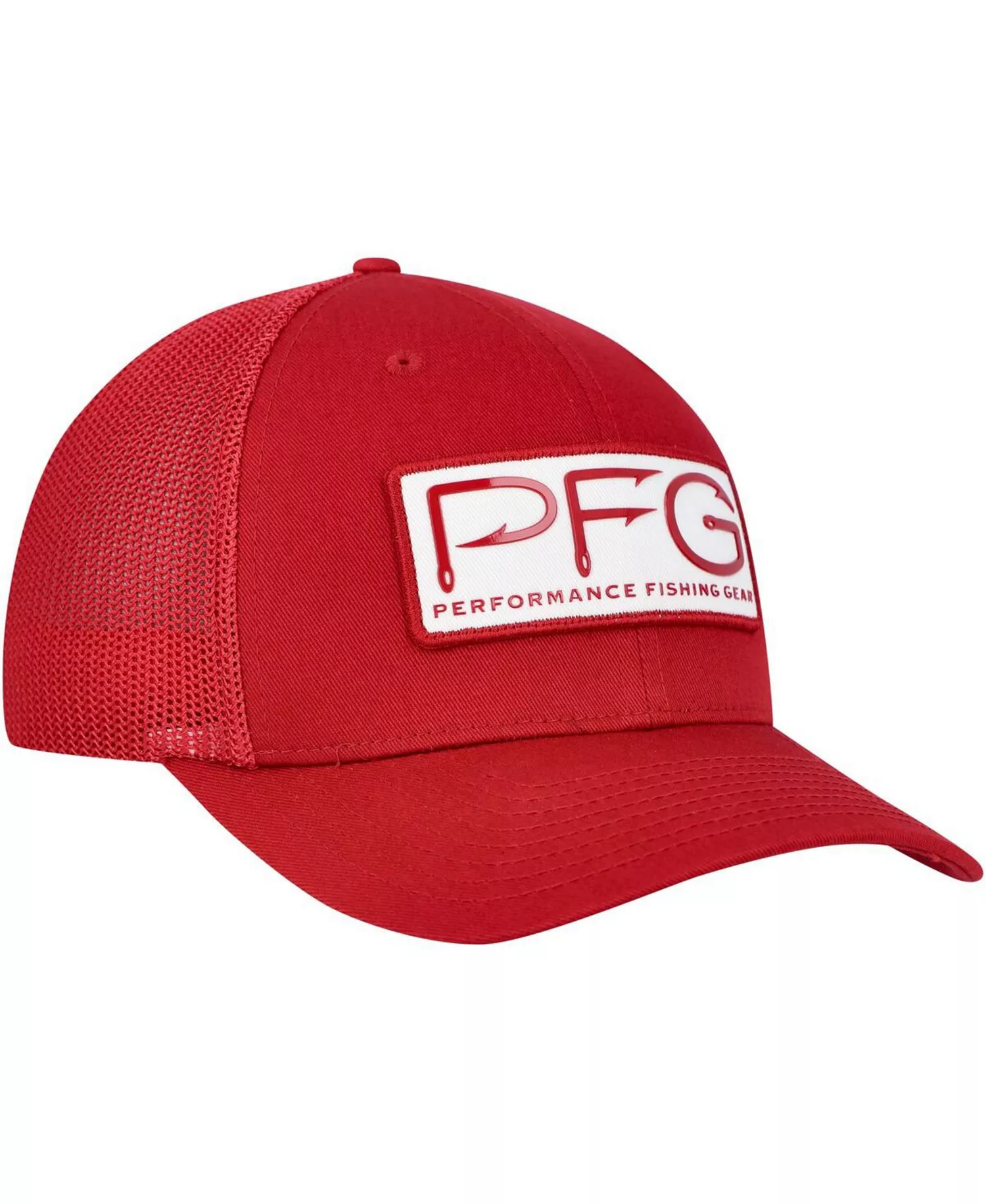 Men's Cardinal Arkansas Razorbacks PFG Hooks Flex Hat - Cardinal - L/XL