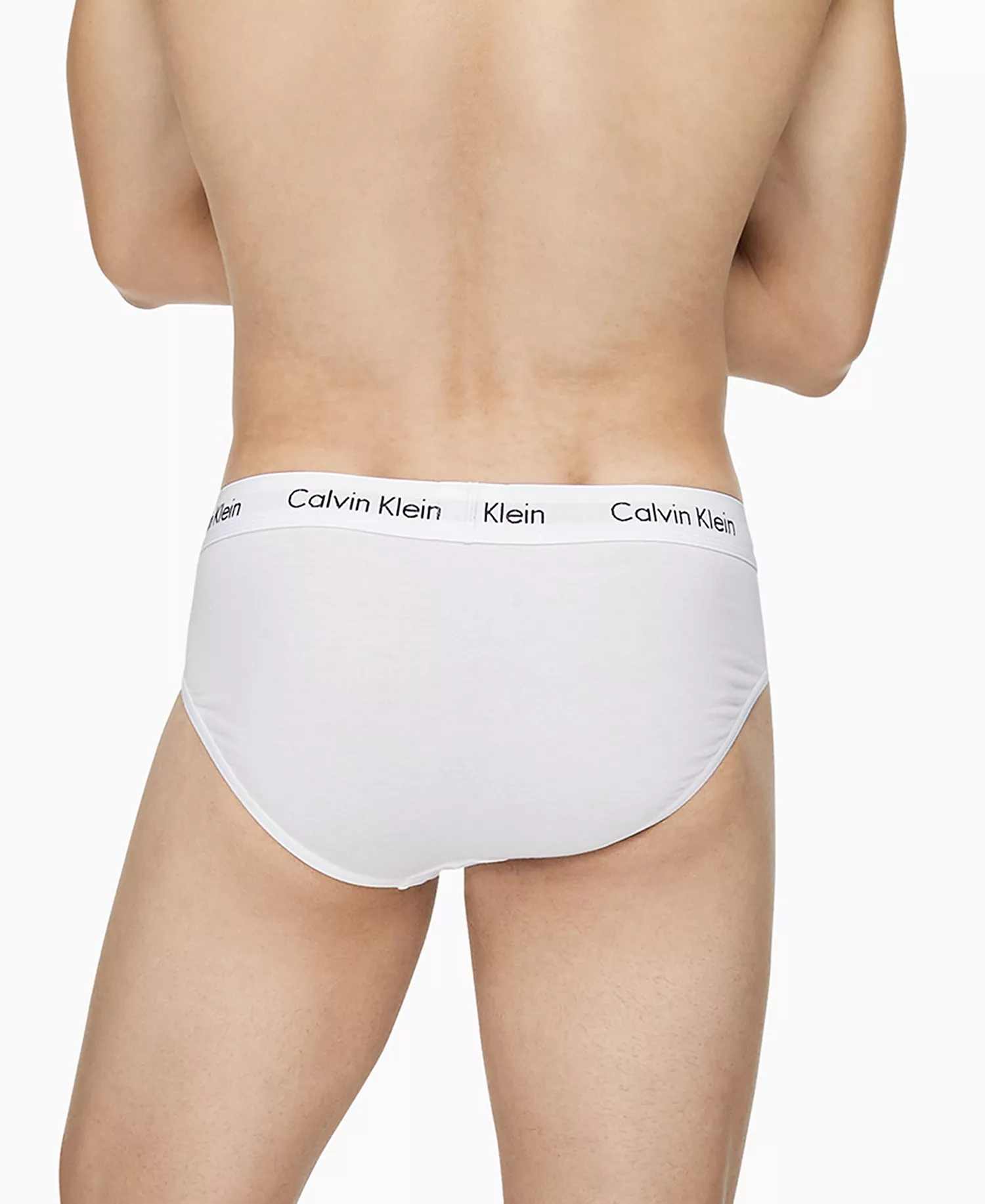 Men's 3-Pack Cotton Stretch Briefs Underwear - White - XL