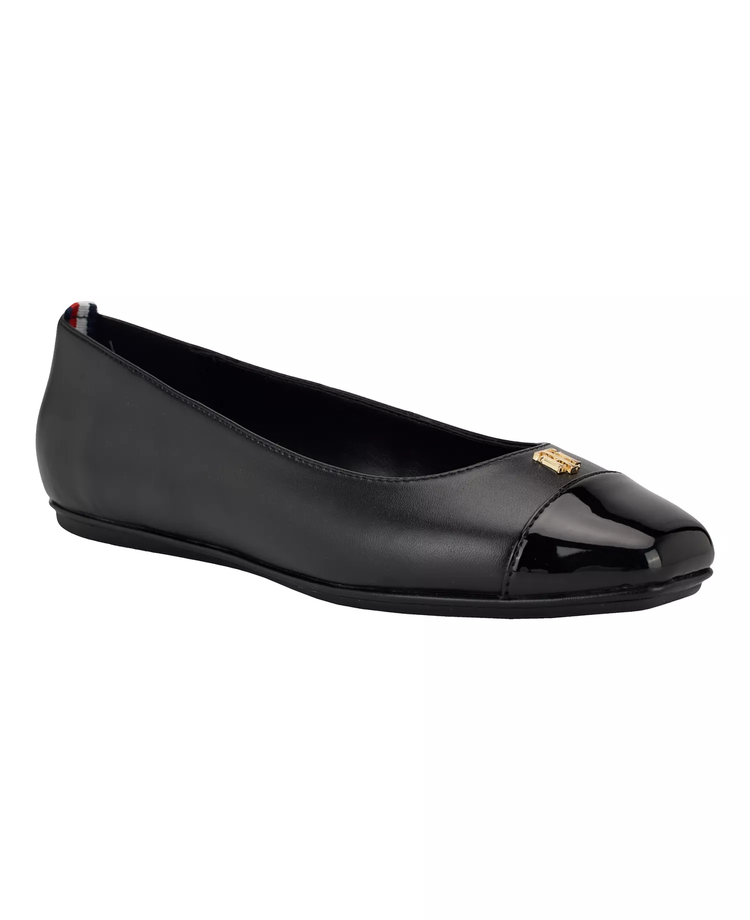 Women's Bekim Cap Toe Ballet Flats - Black - 10M