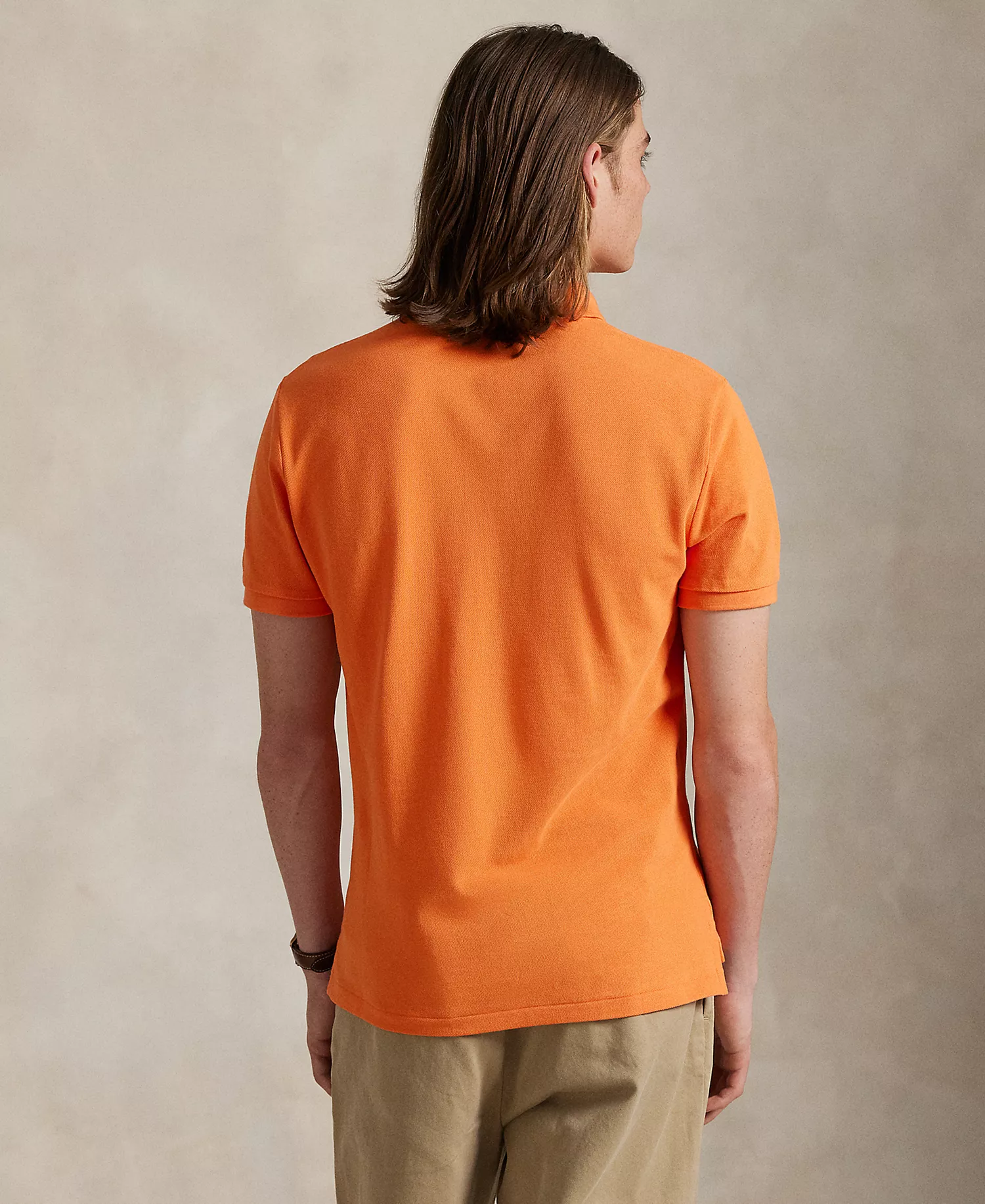 Men's Classic-Fit Cotton Polo Shirt - Bedford Orange - 2XL