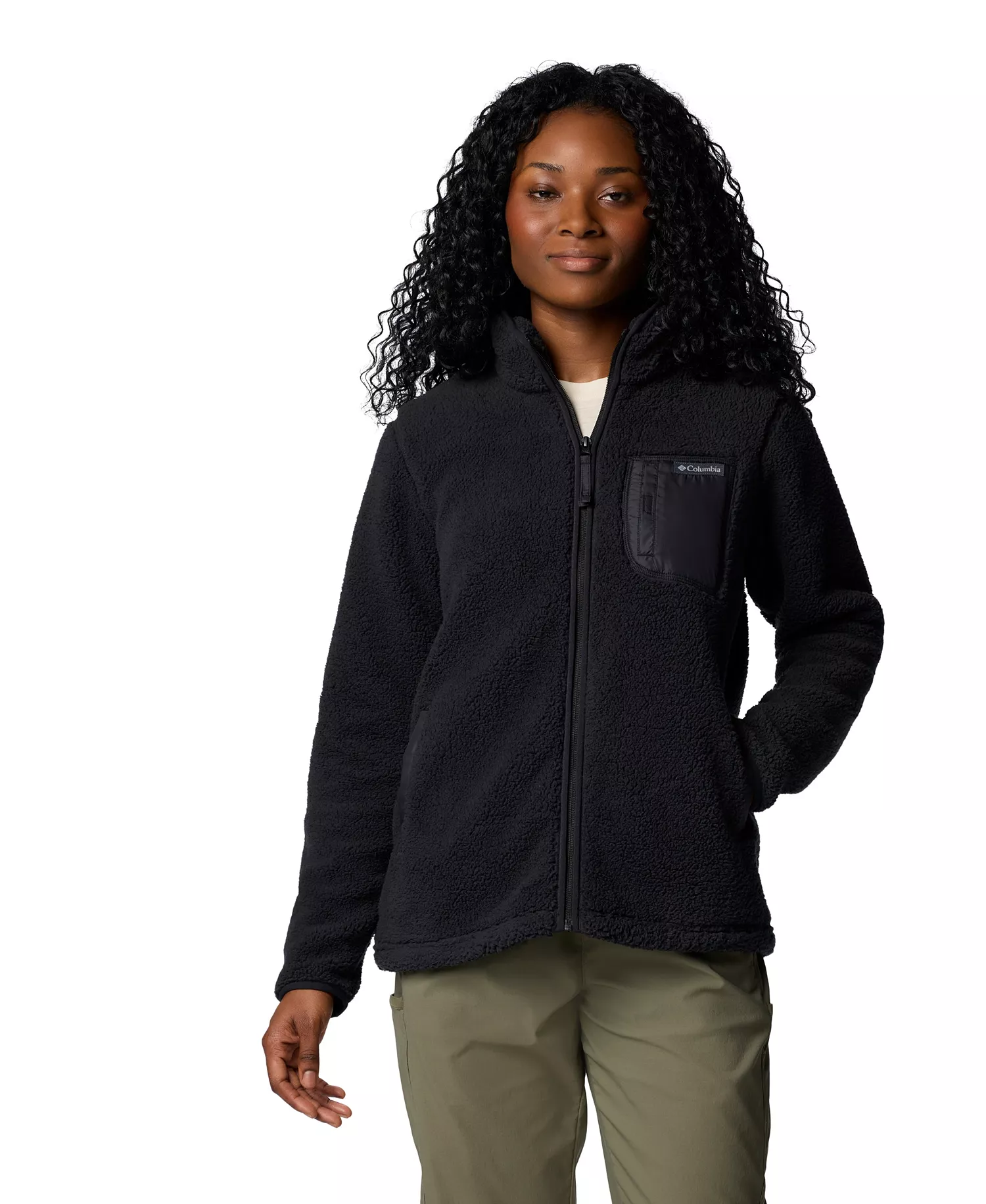 Women's West Bend Fleece Jacket - Black - XL
