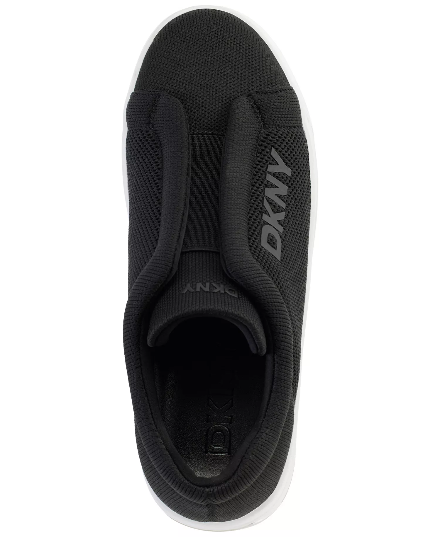 Women's Abelina Knit Slip On Sneakers - Black - 10M