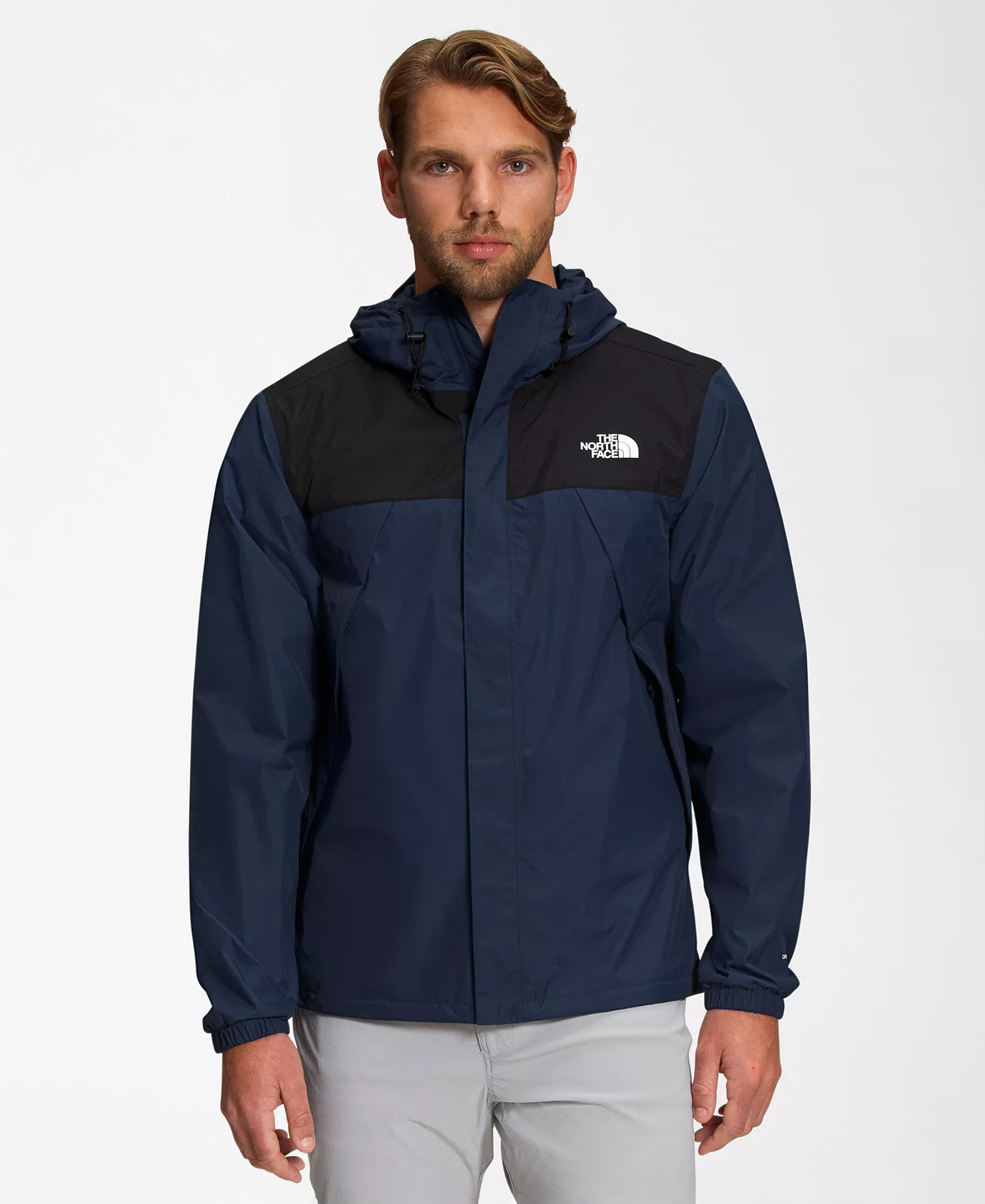 Men's Antora Waterproof Rain Jacket - Summit Navy/tnf Black - 2XL