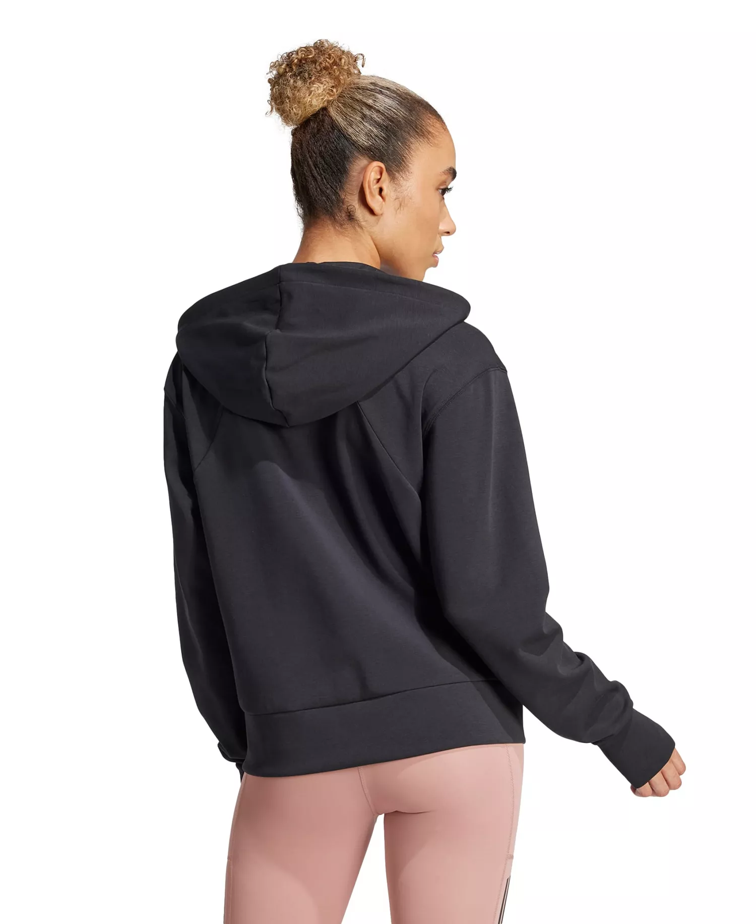 Women's Designed For Training Full-Zip Hoodie Sweatshirt - Black - L