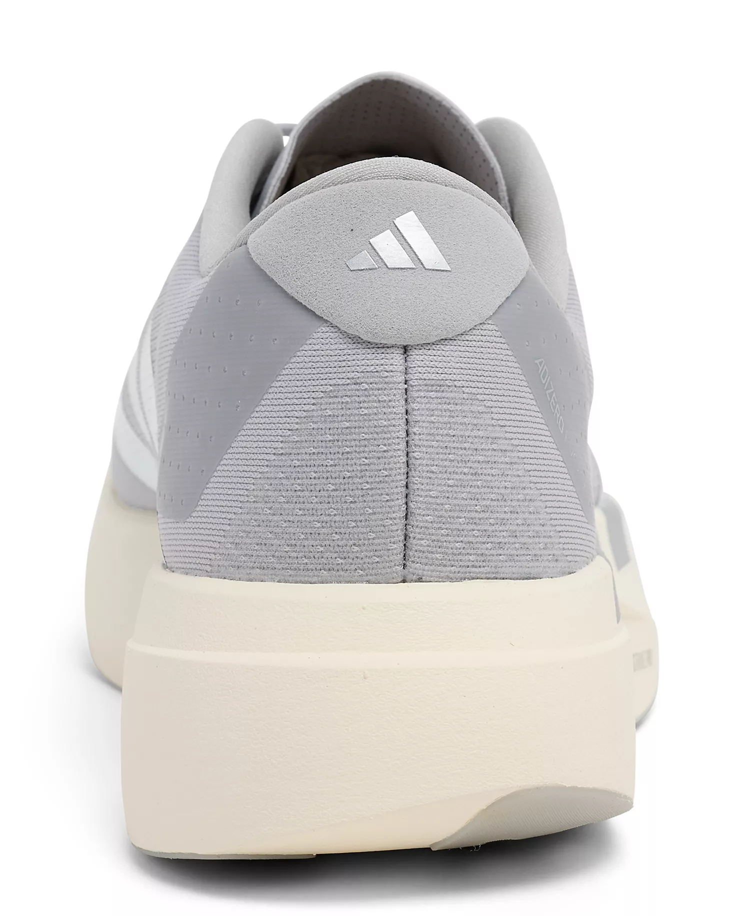 Men's Adizero EVO SL Running Sneakers from Finish Line - Gray, Silver - 9