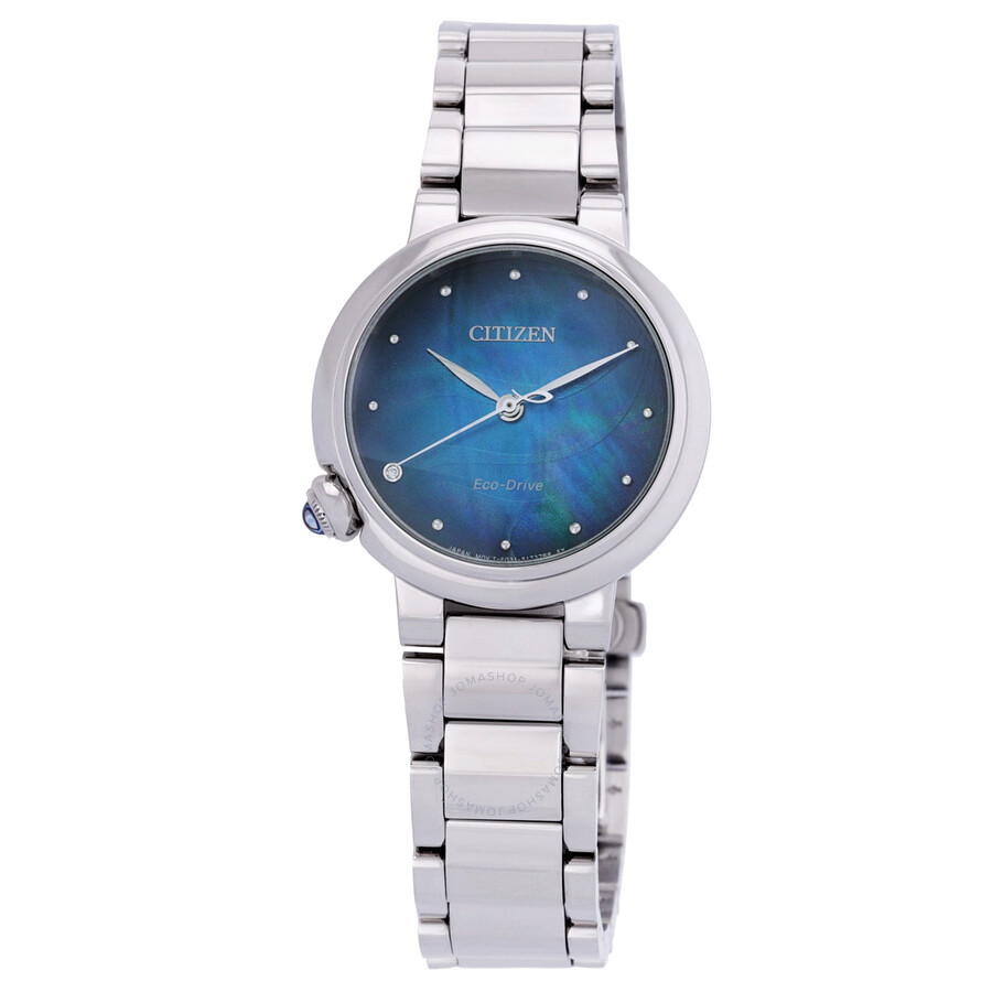 Citizen Eco-Drive Blue Mother of Pearl Ladies Watch