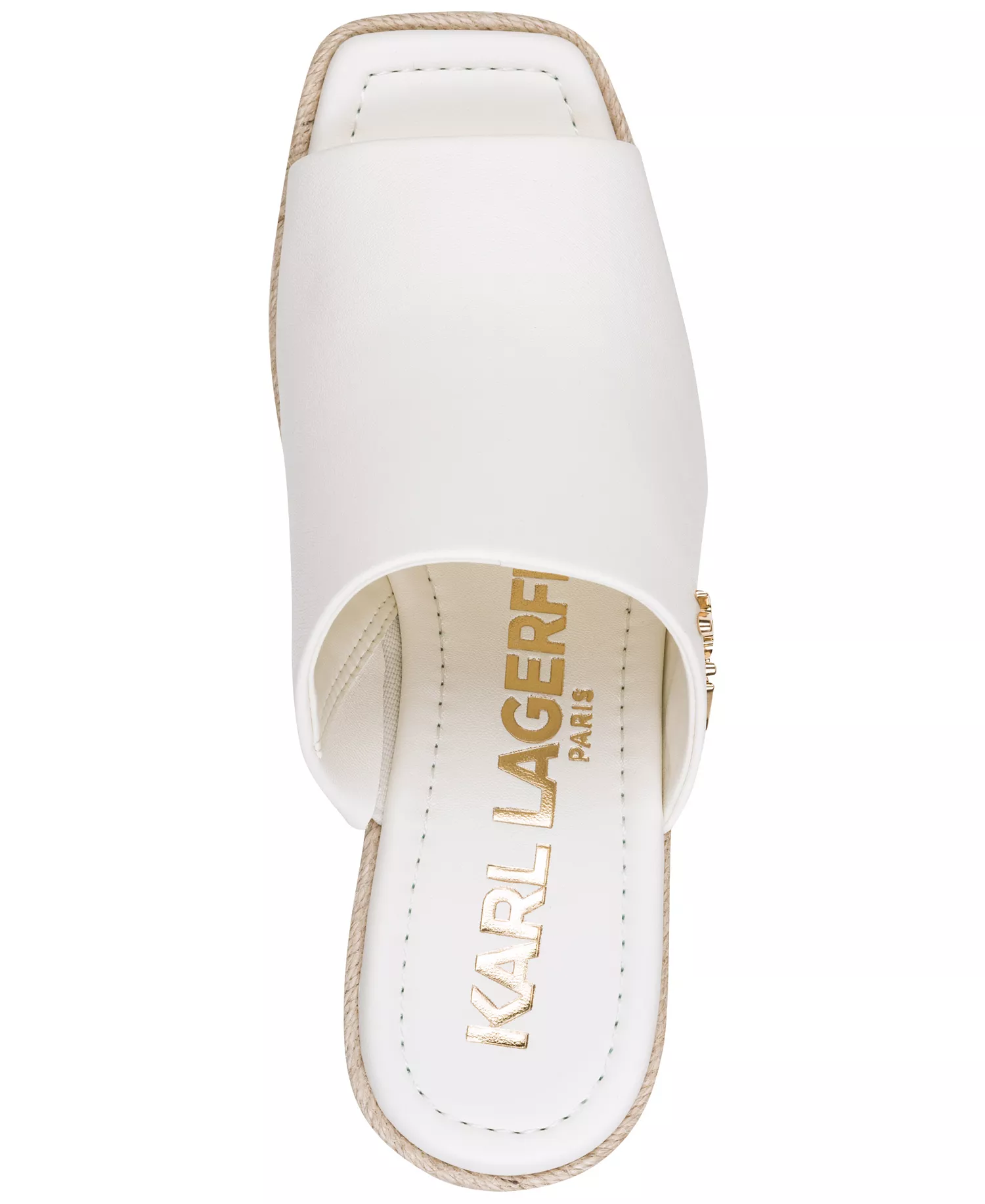 Women's Clove Slip-On Wedge Sandals - Cream - 10M