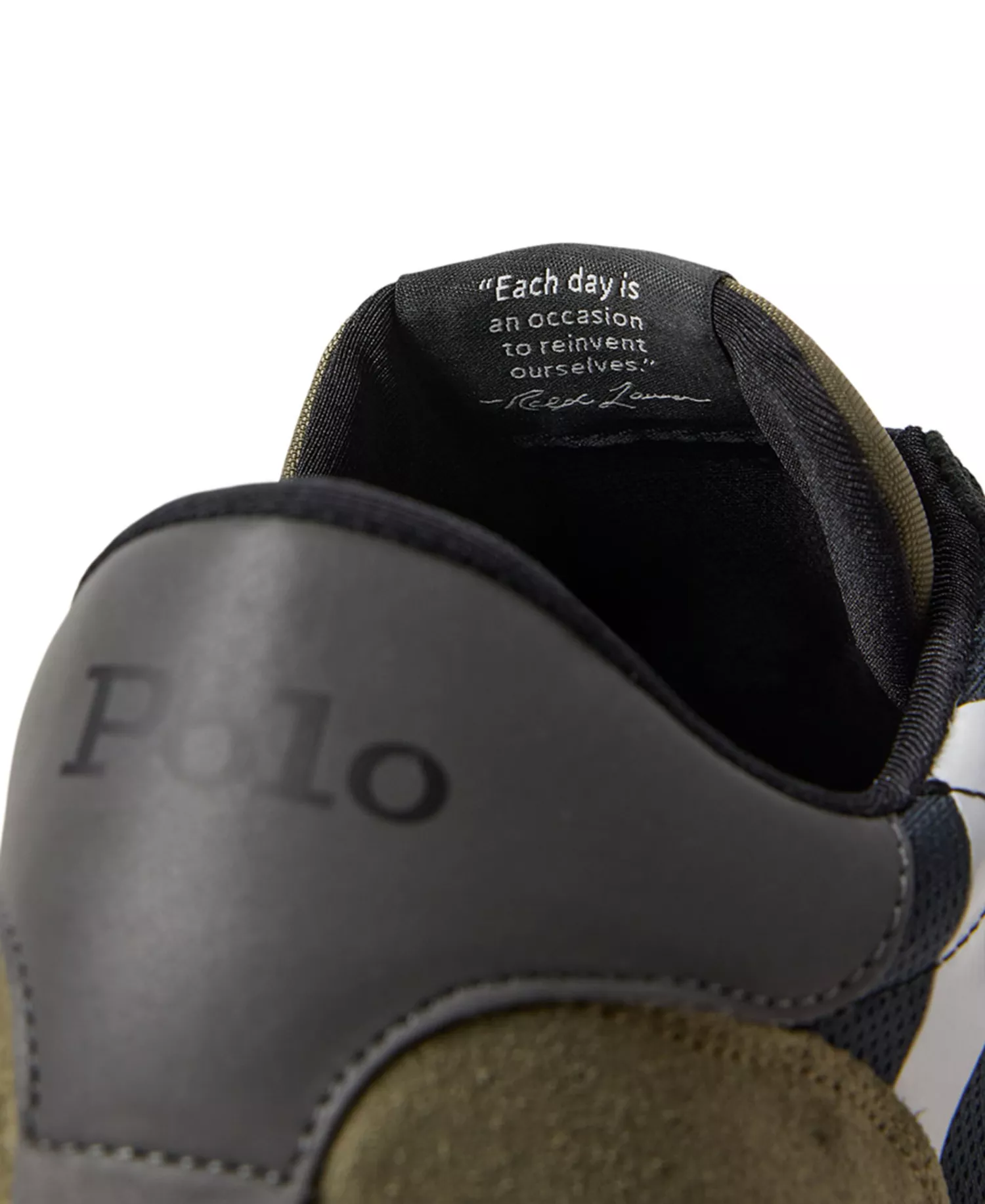 Men's Train 89 Polo Sneakers - Black/olive - 10