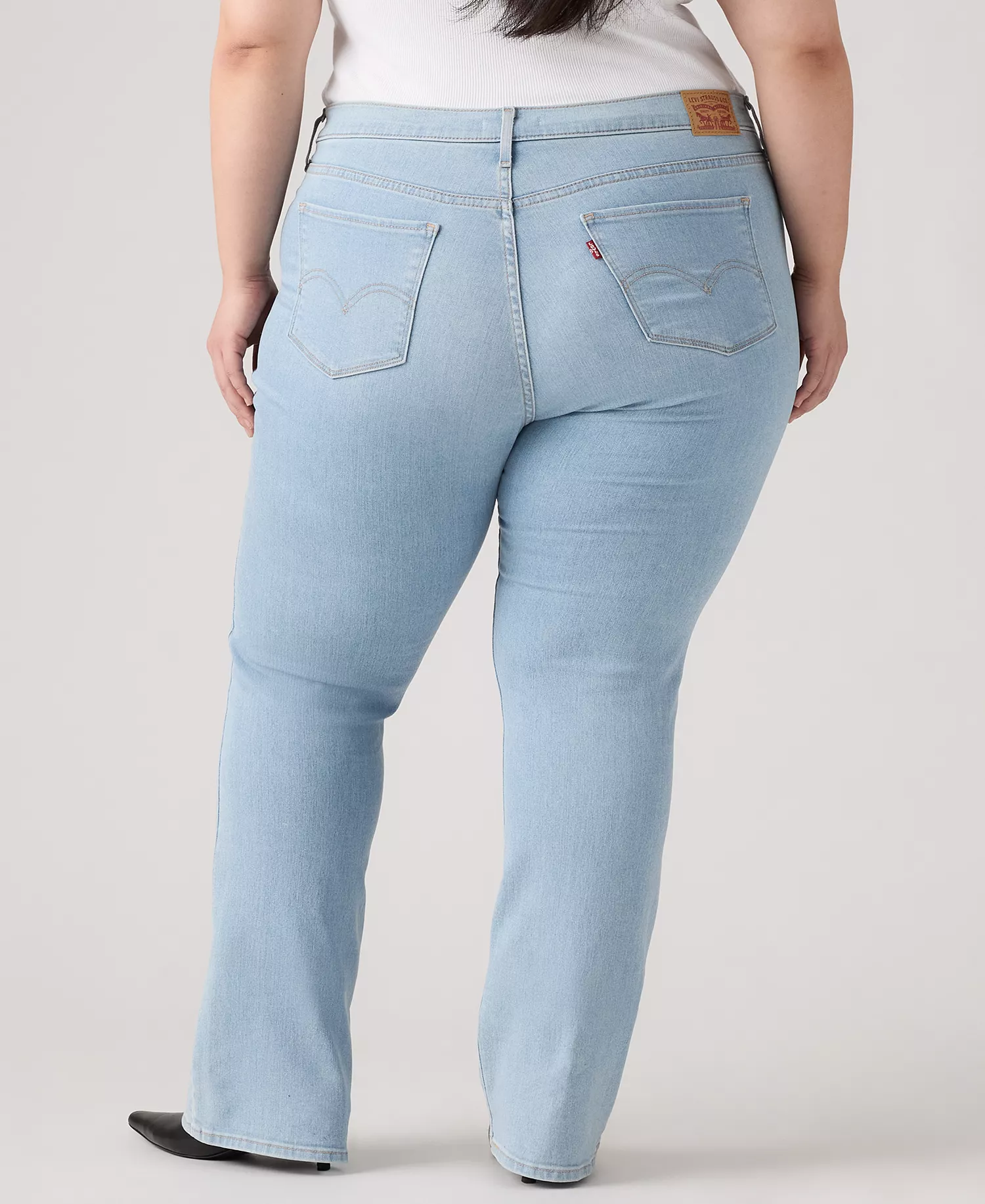 Trendy Plus Size 415 Classic Bootcut Jeans - Eternal Indigo Light Plus - 16W