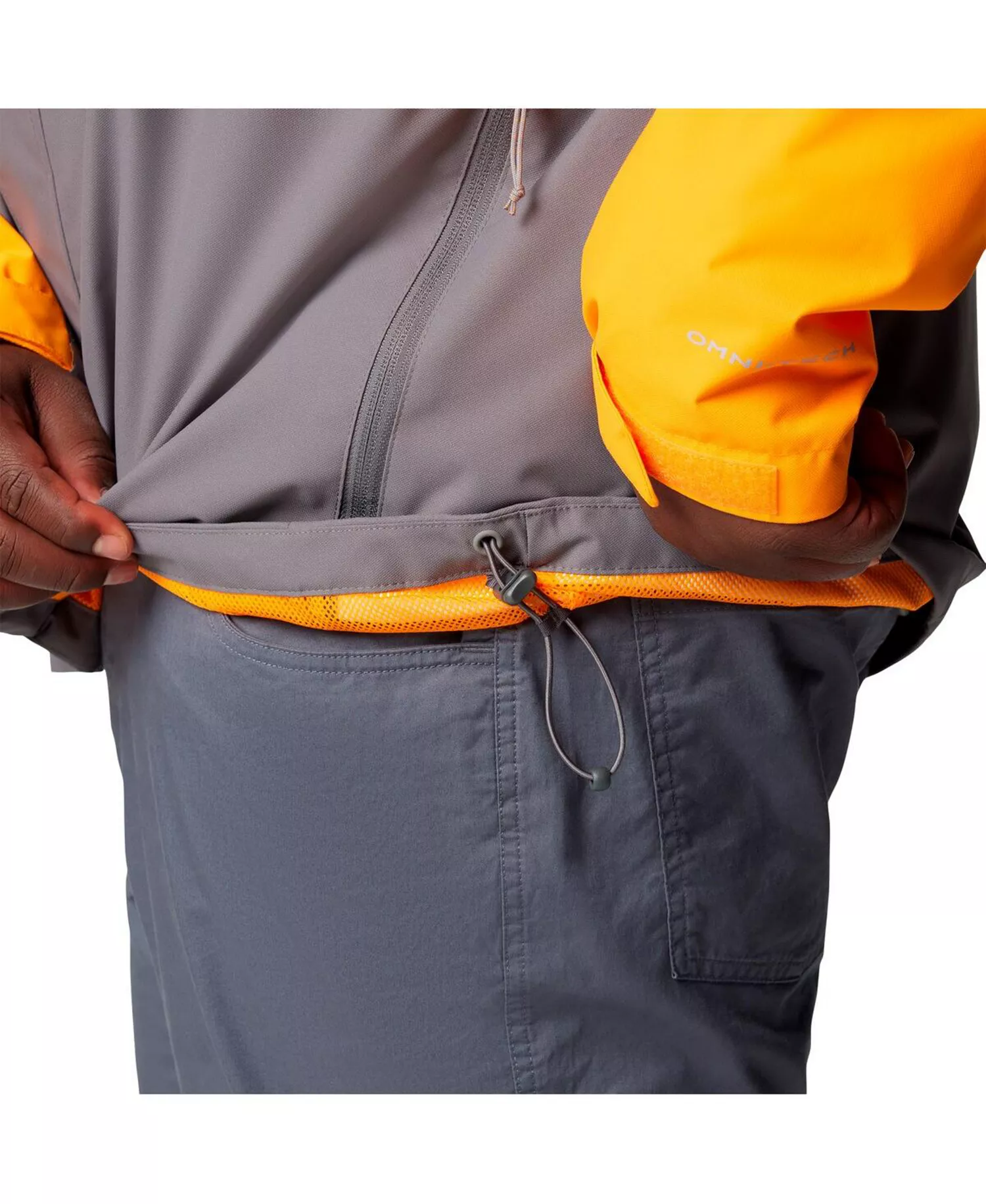 Men's Scarlet Ohio State Buckeyes Big Tall Field Bound Omni-Tech Full-Zip Jacket - Tennessee Orange - 5XT