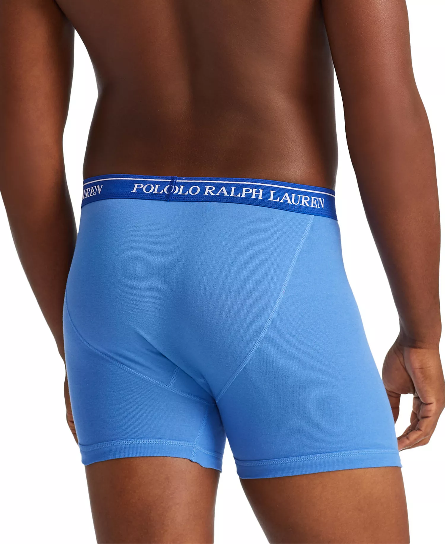 Men's Classic Undershirt 3-Pack & Classic Cotton Boxer Briefs 3-Pack  - Aerial Blue / Rugby Royal / Cruise Navy - L