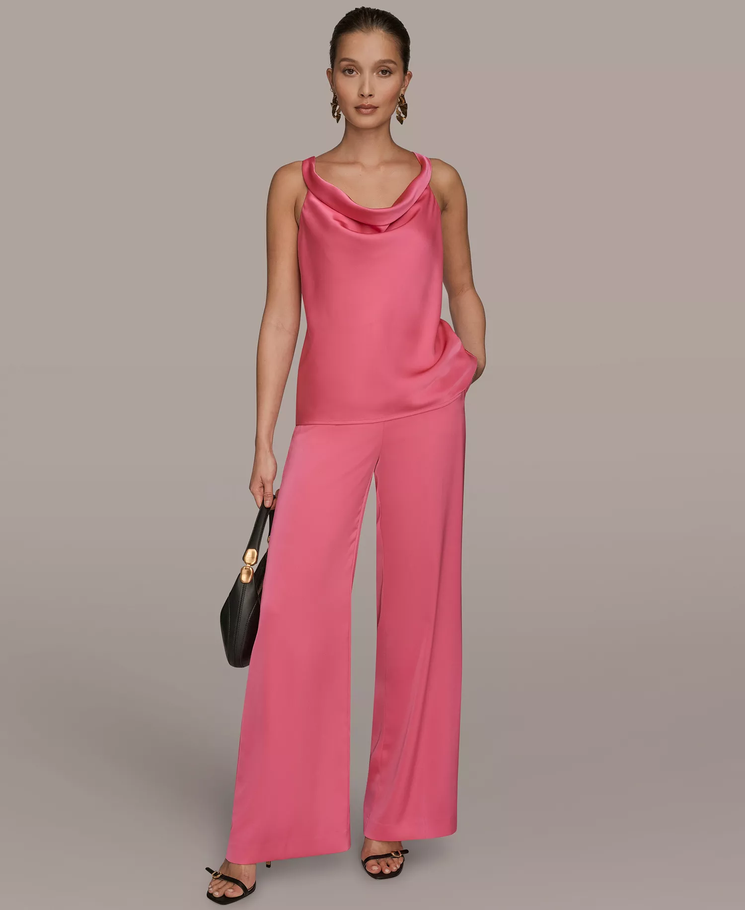 Women's Sleeveless Twisted-Strap Camisole Top - Bimini - L