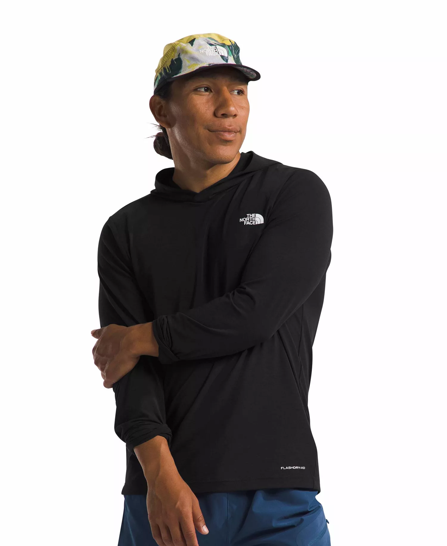 Men's Adventure Sun Hoodie - Black - 2XL