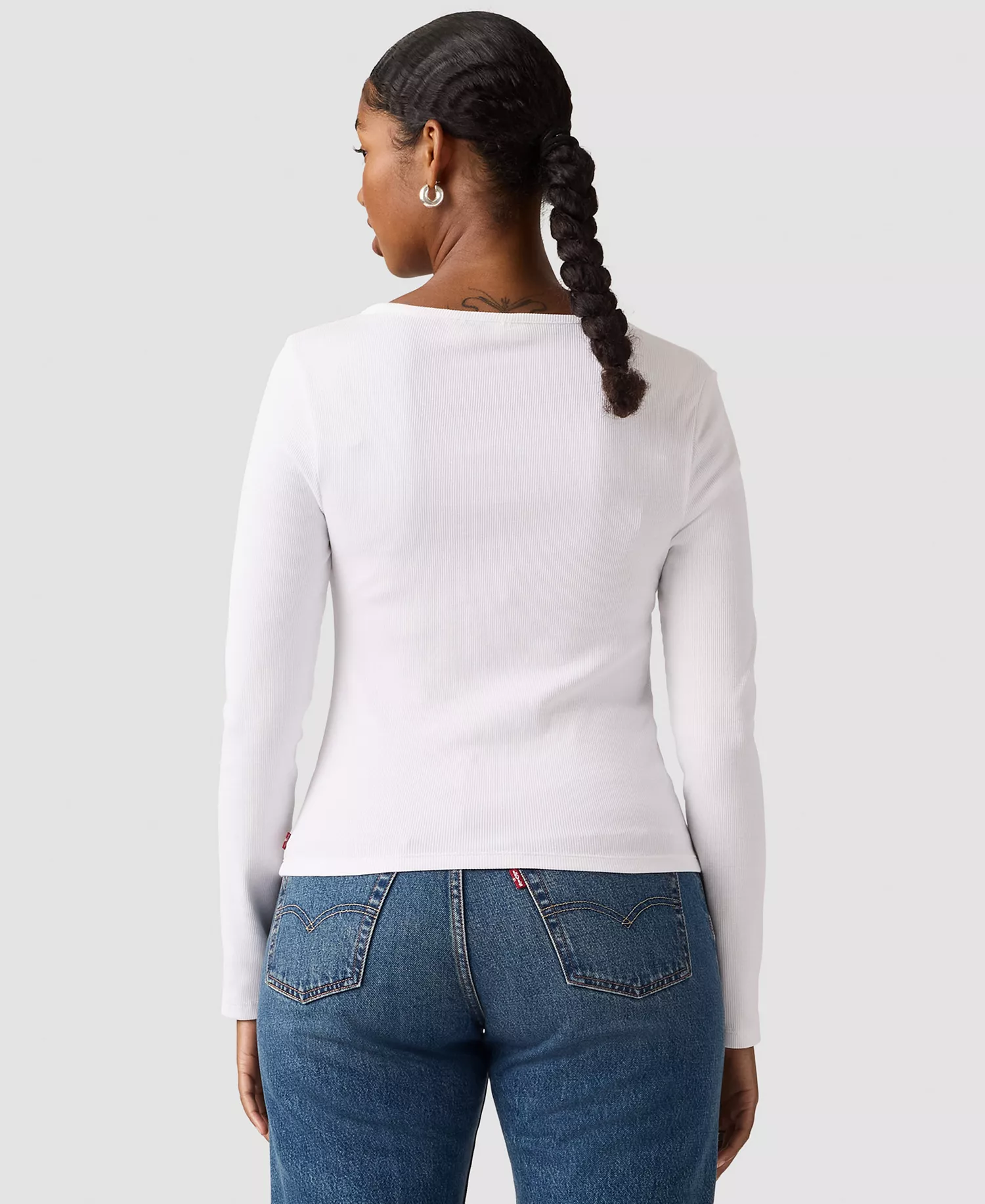 Women's Essential Scoop Neck T-Shirt - Bright White - L