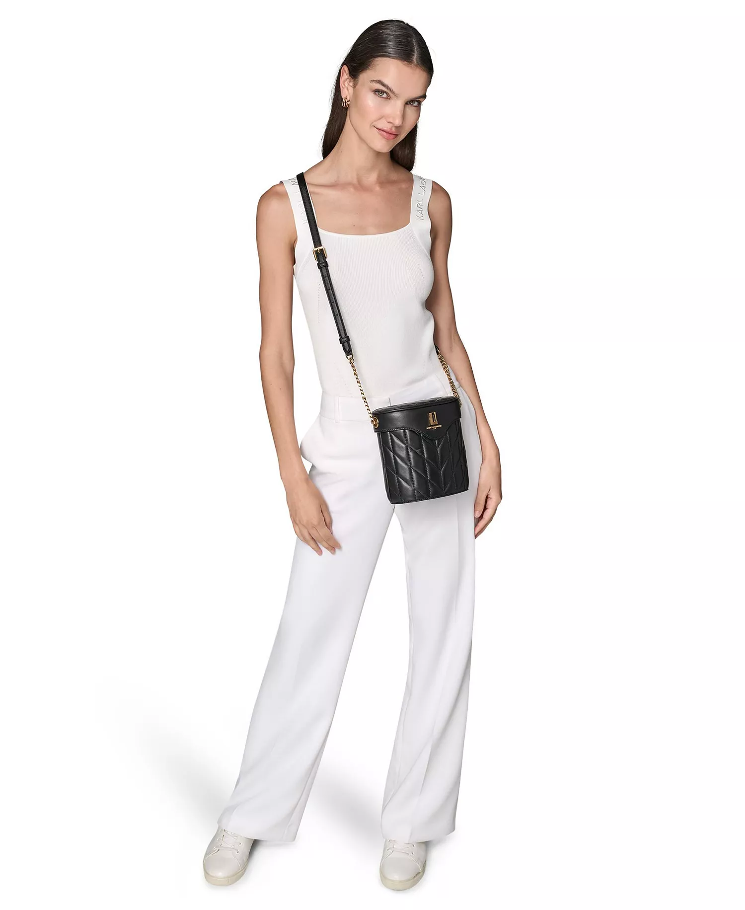 Lafayette Leather Crossbody Bag - Black - NO SIZE