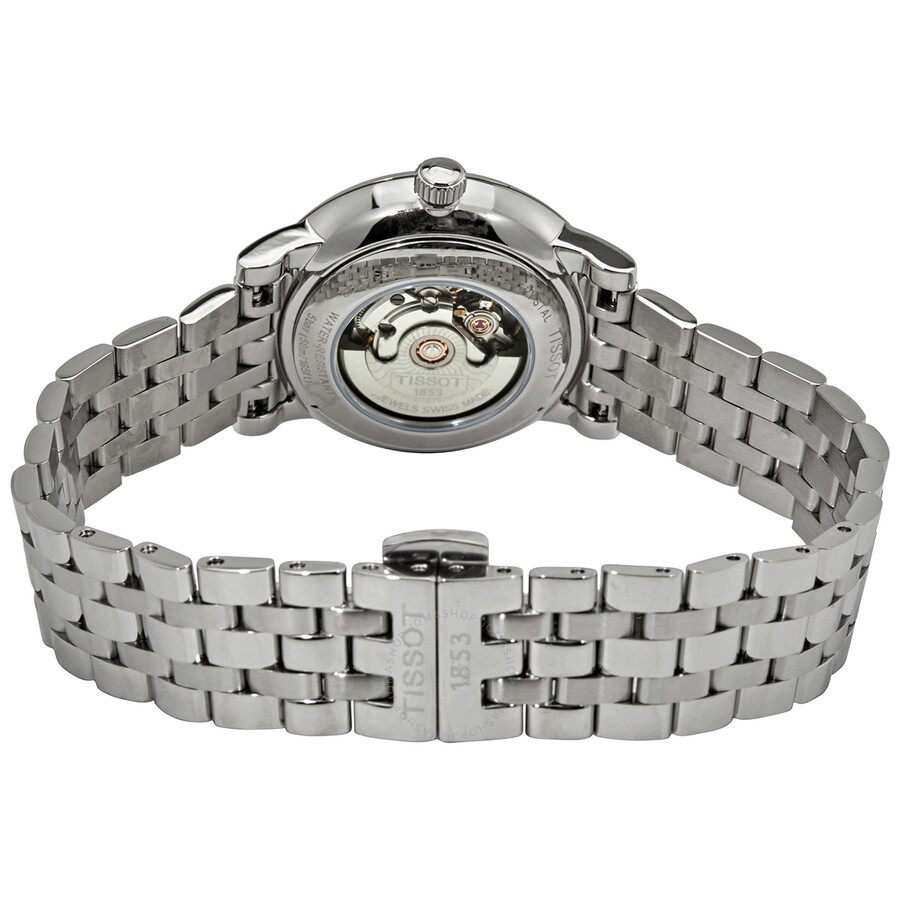 Tissot Carson Premium Automatic Diamond White Dial Ladies Watch