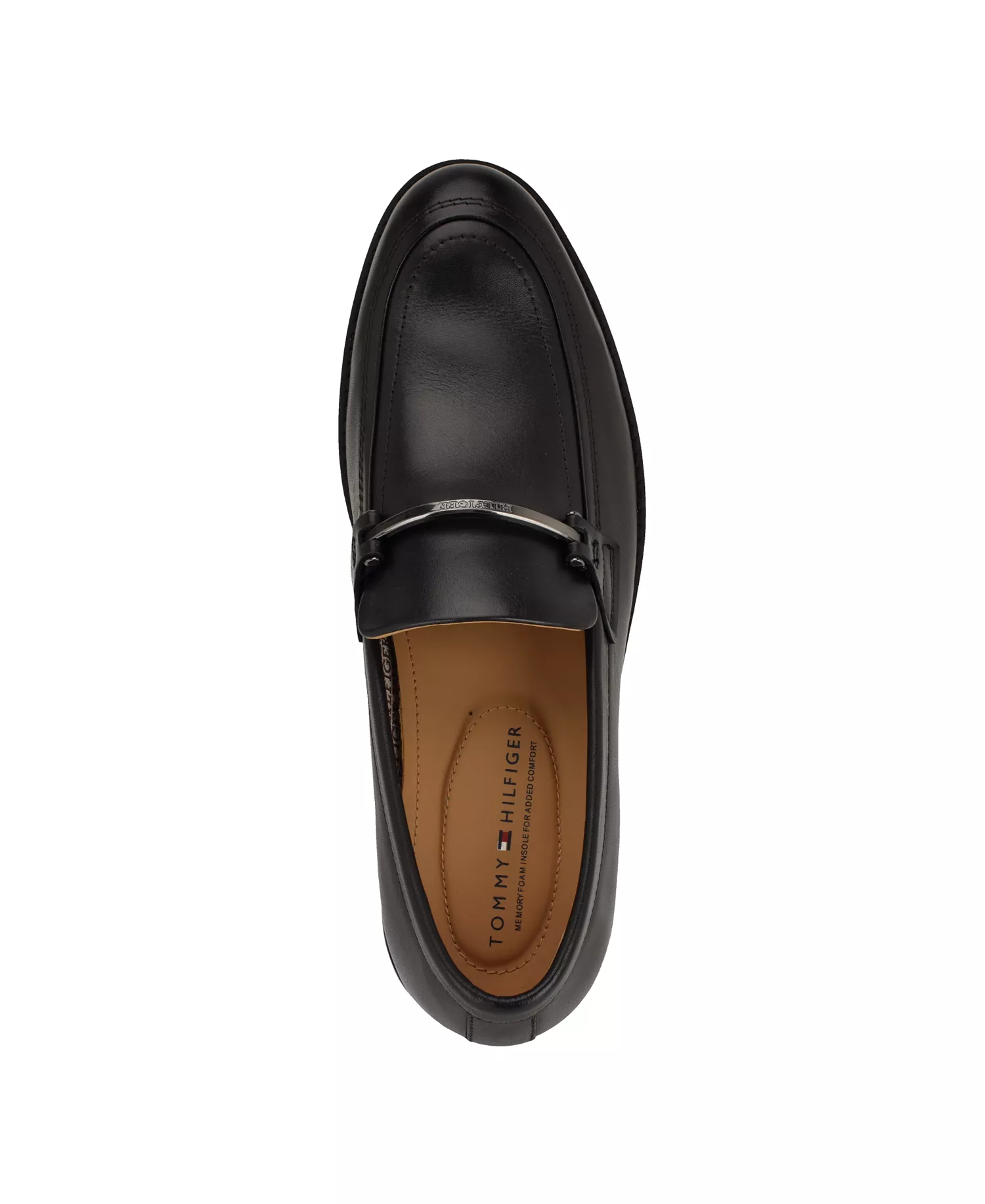 Men's Jezzon Leather Dress Loafers - Black Leather - 10.5M