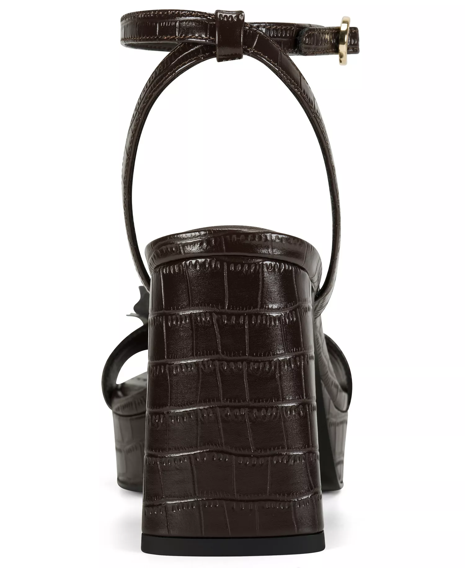 Women's Haden Logo Sequin Dress Sandals - Chocolate - 10