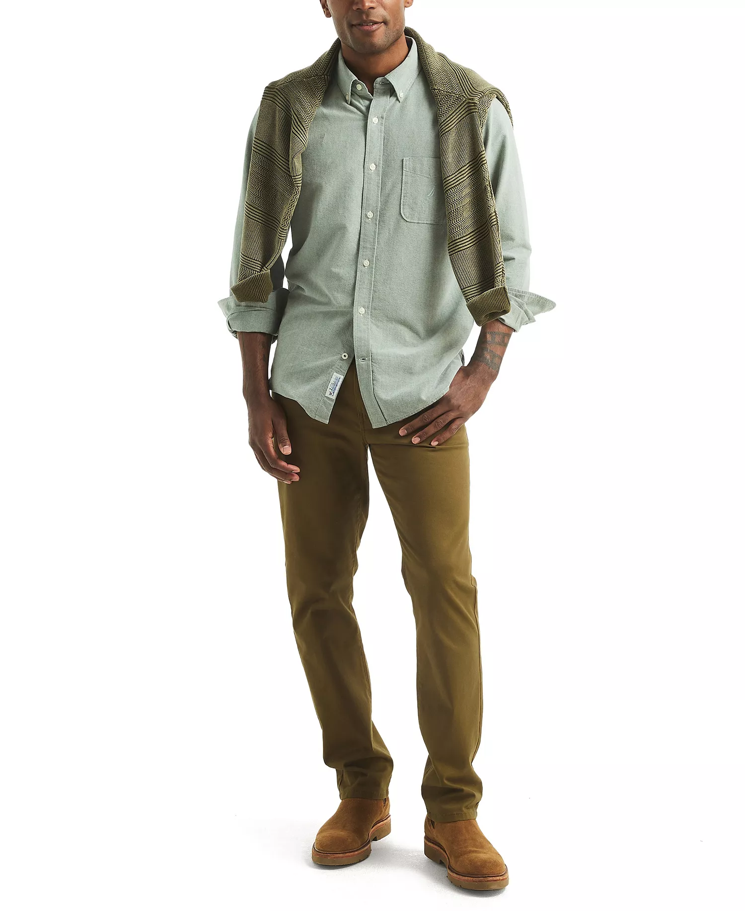 Men's Relaxed Fit Shirt - Kelp - 2XL