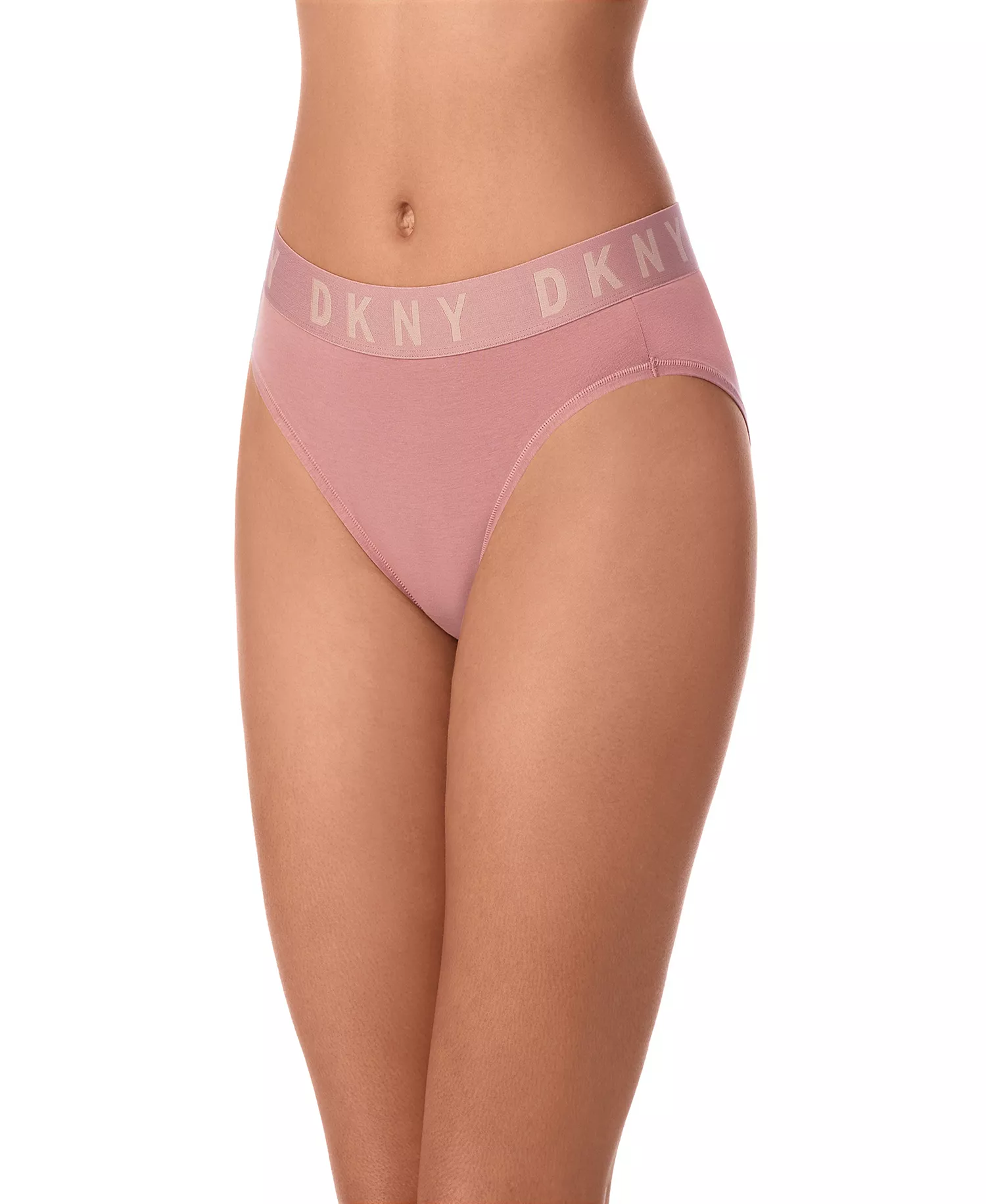 Women's Cozy Boyfriend Hi-Cut Brief DK8505 - Rosewood - L