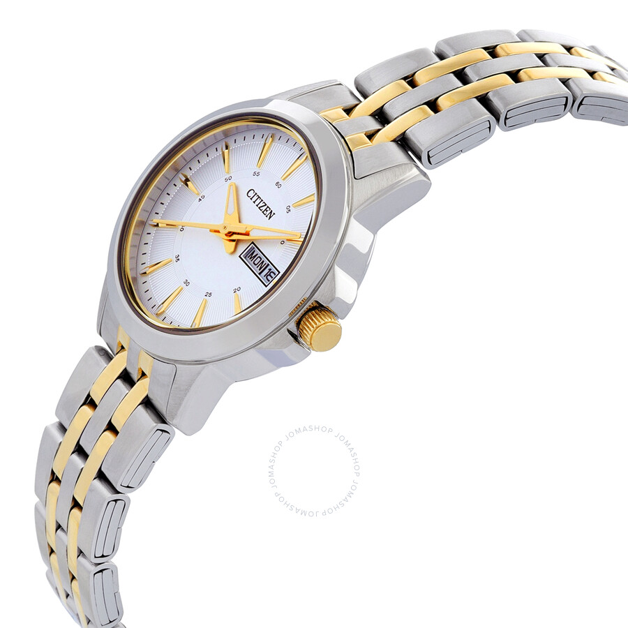 Citizen Quartz White Dial Ladies Watch
