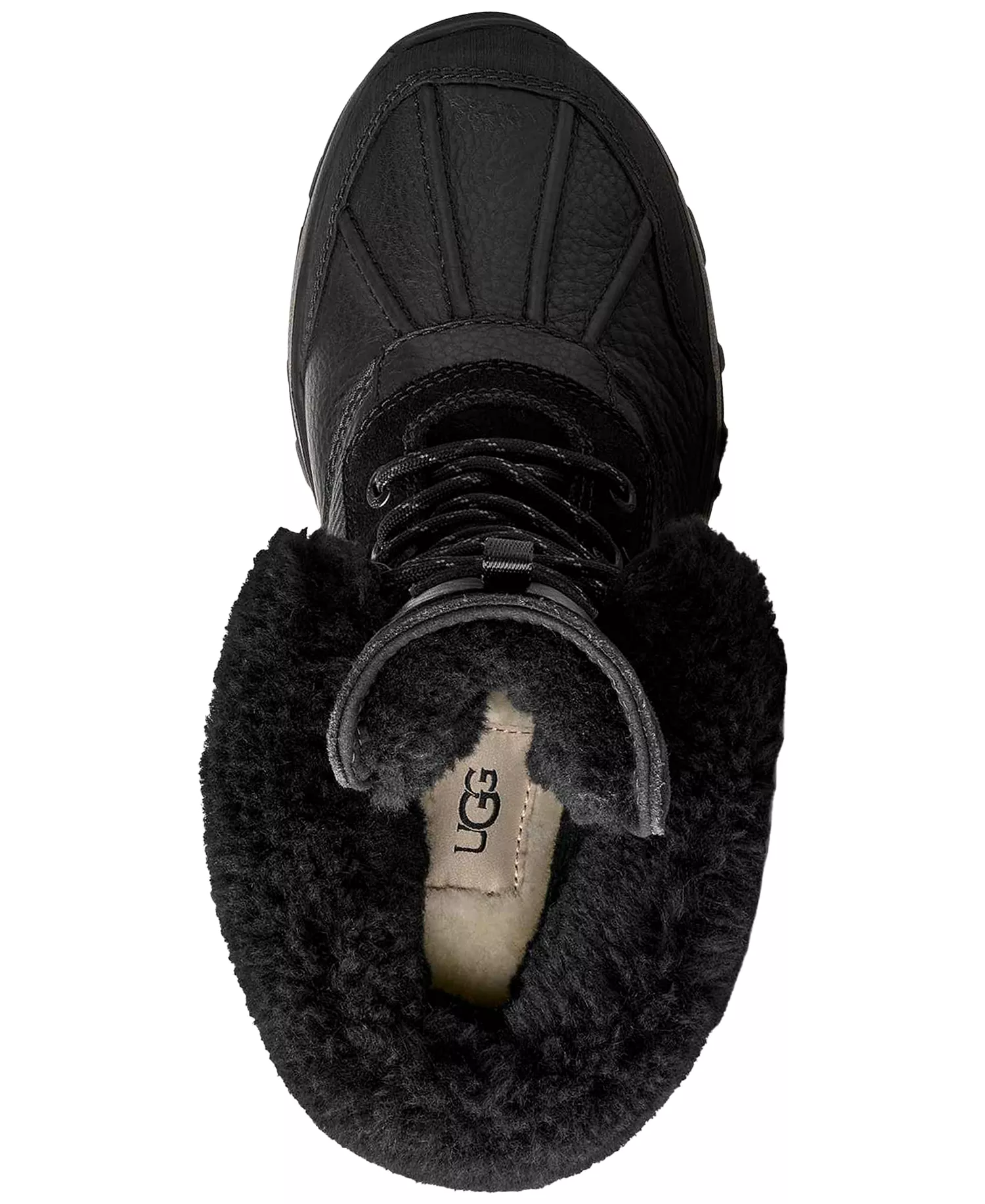 UGG Women's Adirondack XXV Round Toe Boots - Black - 5.5M