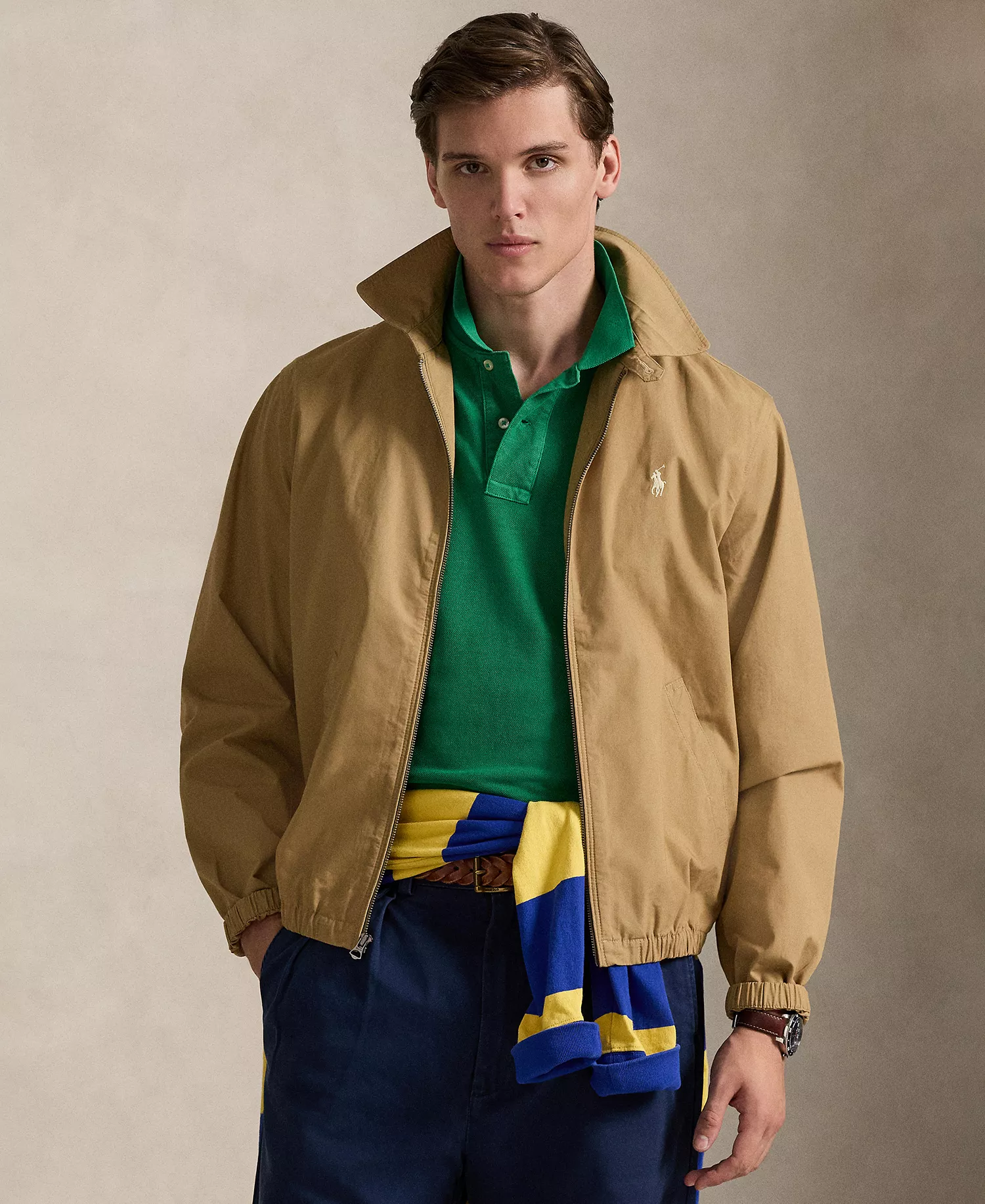 Men's Bayport Full-Zip Jacket - Cafe Tan - 2XL