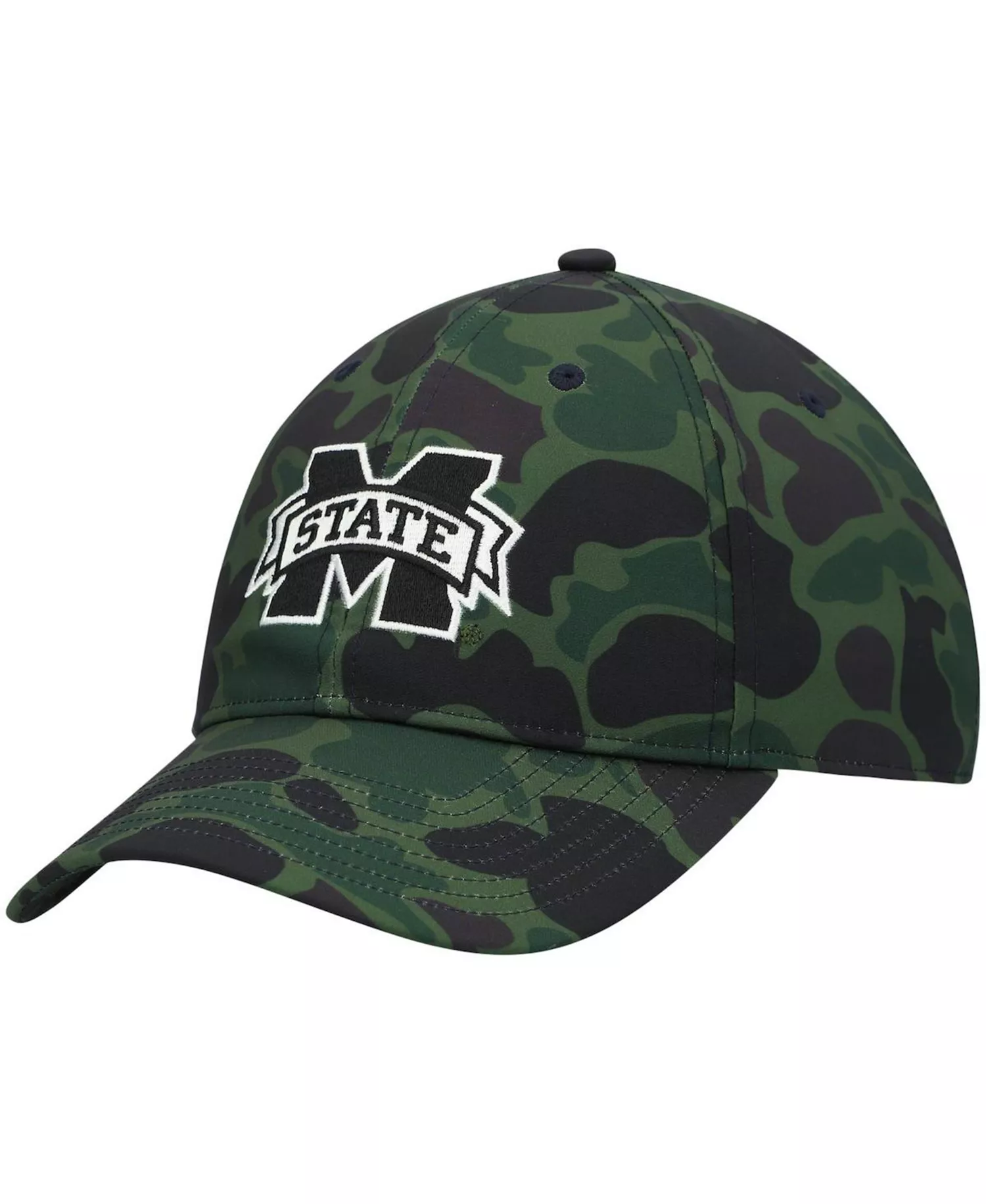 Men's Camo Mississippi State Bulldogs Military-Inspired Appreciation Slouch Adjustable Hat - Camo - One Size Fits All