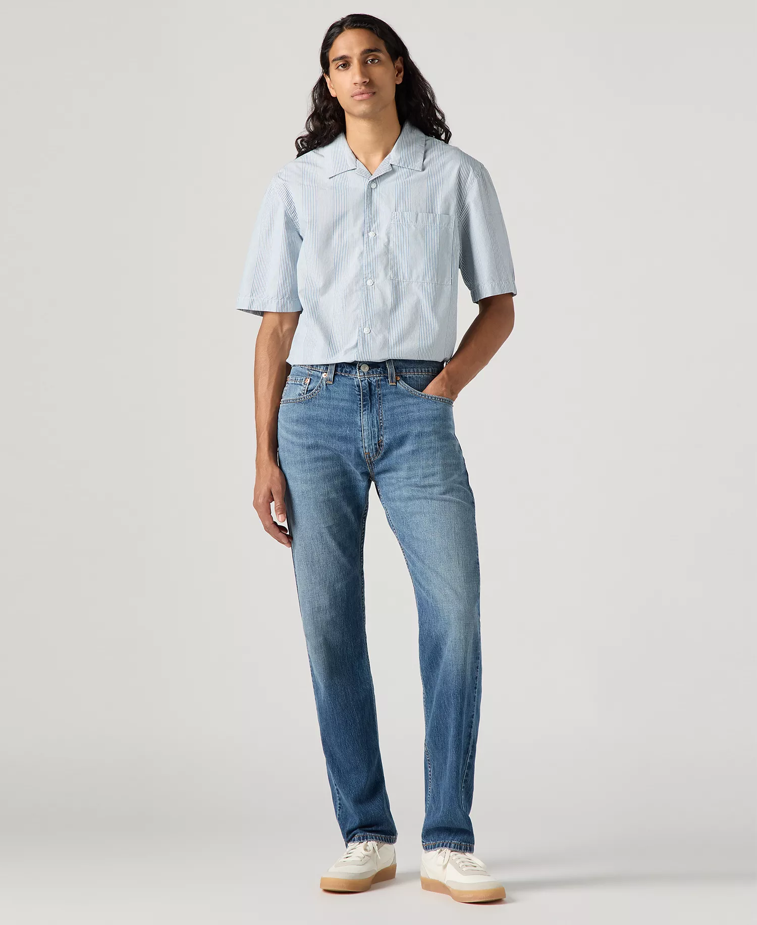 Men's 505™ Regular Fit Jeans Lightweight Denim Stretch  - Best Season Ltwt - 30 - 29