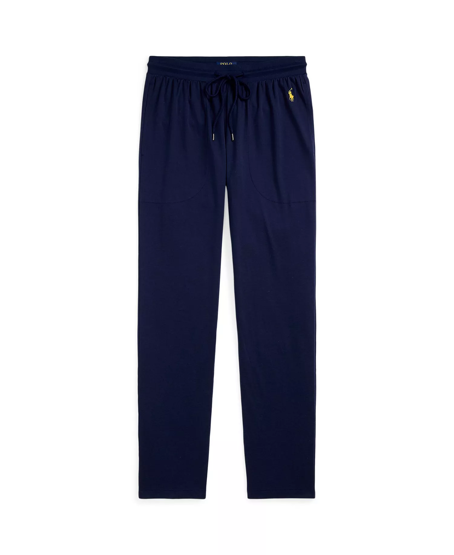 Men's Pull-On Pajama Pants - Cruise navy/Gold pony - L