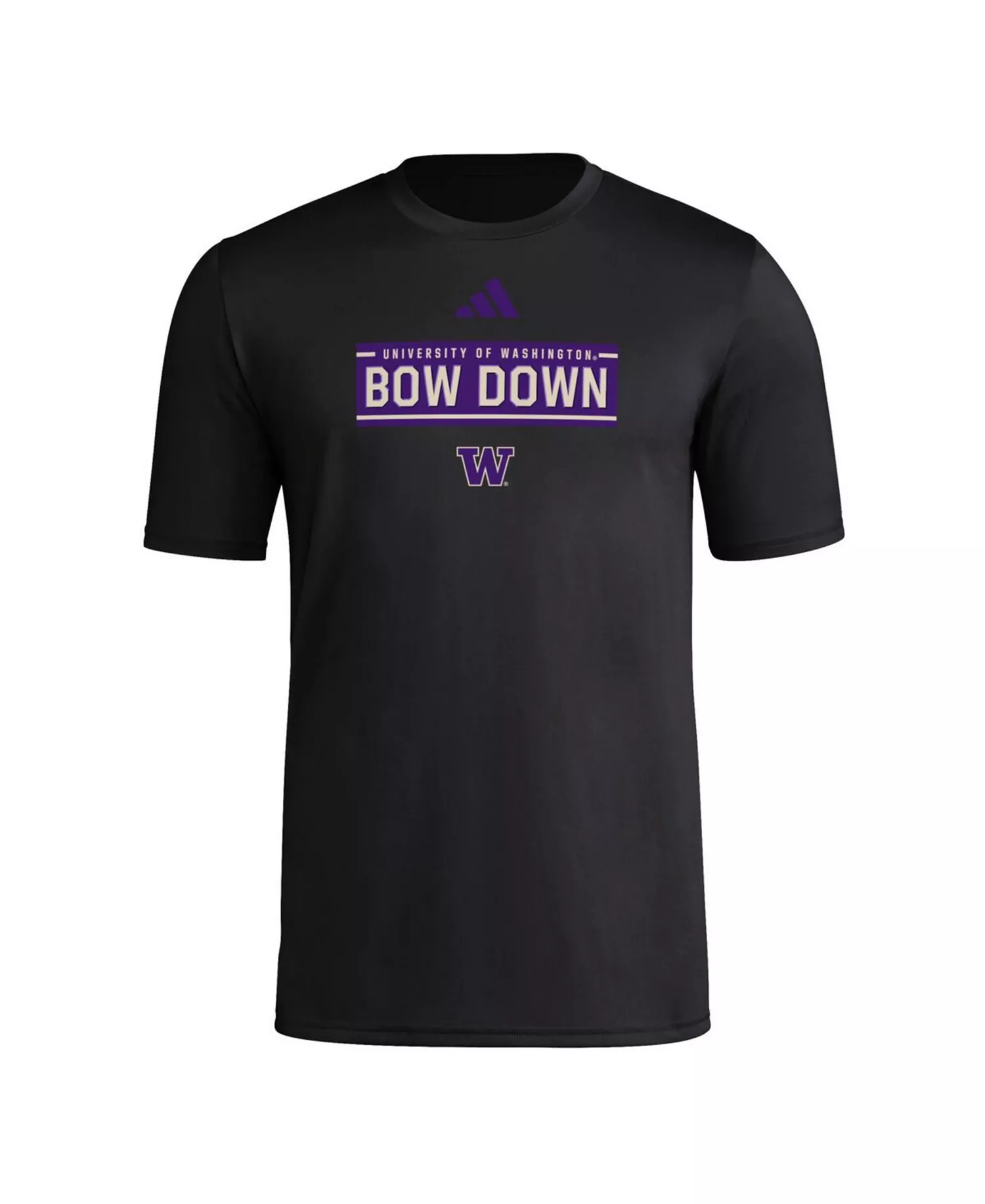 Men's Black Washington Huskies Locker Slogan Pre-Game T-Shirt - Black - L