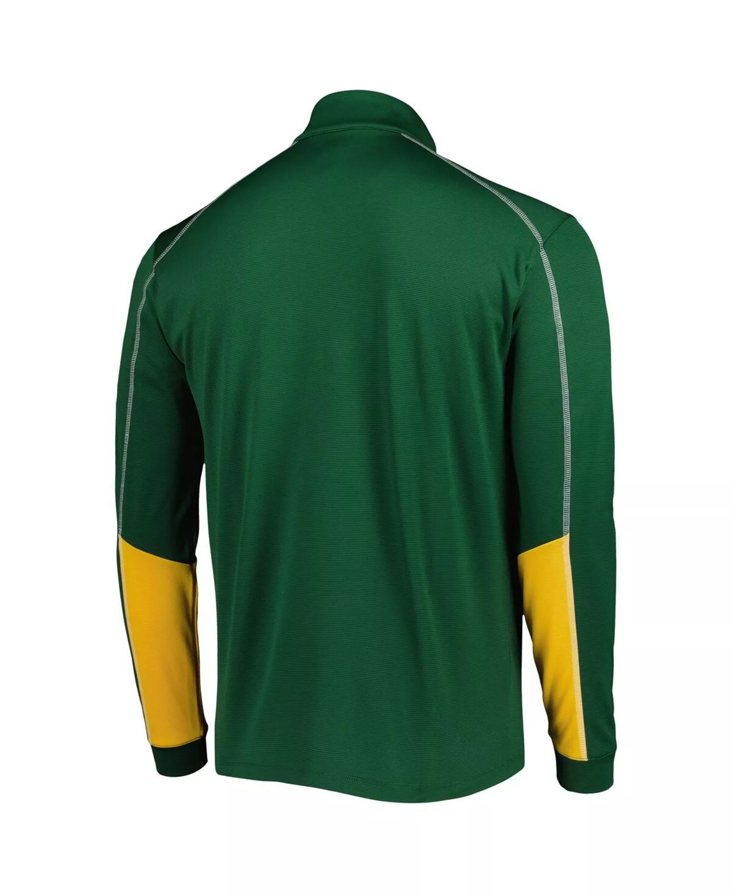 Men's Green Baylor Bears Wick Quarter-Zip Jacket - Green, Gold - 2XL