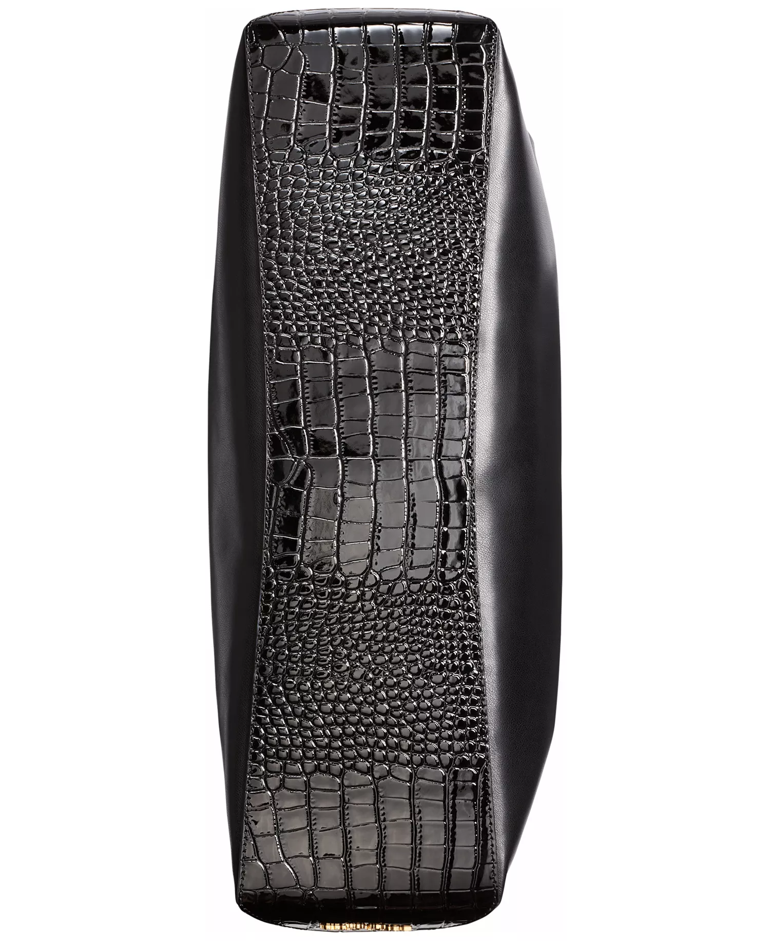 Women's Percale Extra-Large Shoulder Bag - Black/Gold - NO SIZE