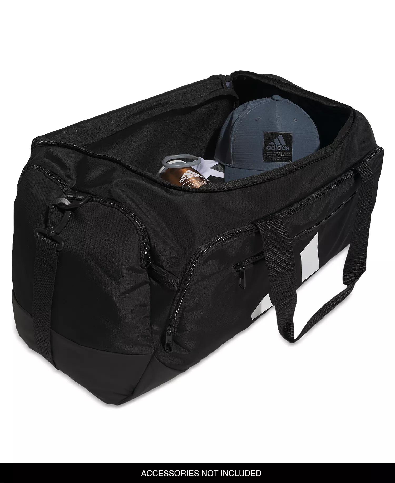 Men's Defender Logo Duffel Bag - Medium - Black - OS