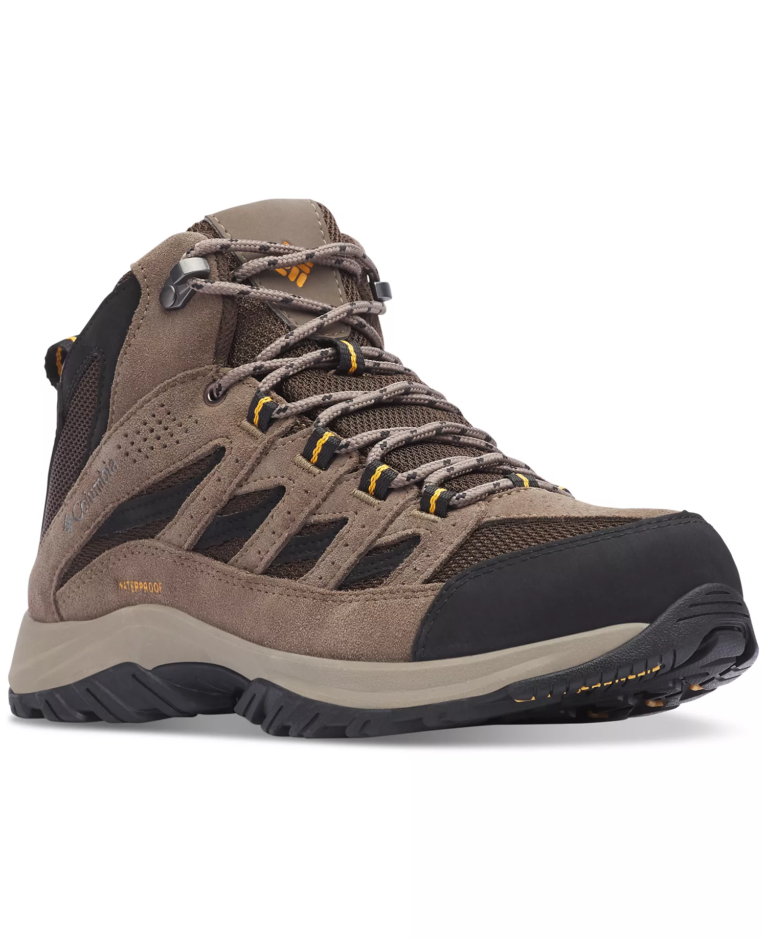 Men's Crestwood Waterproof Mid Hiking Boot - Cordovan, Squash - 11.5M