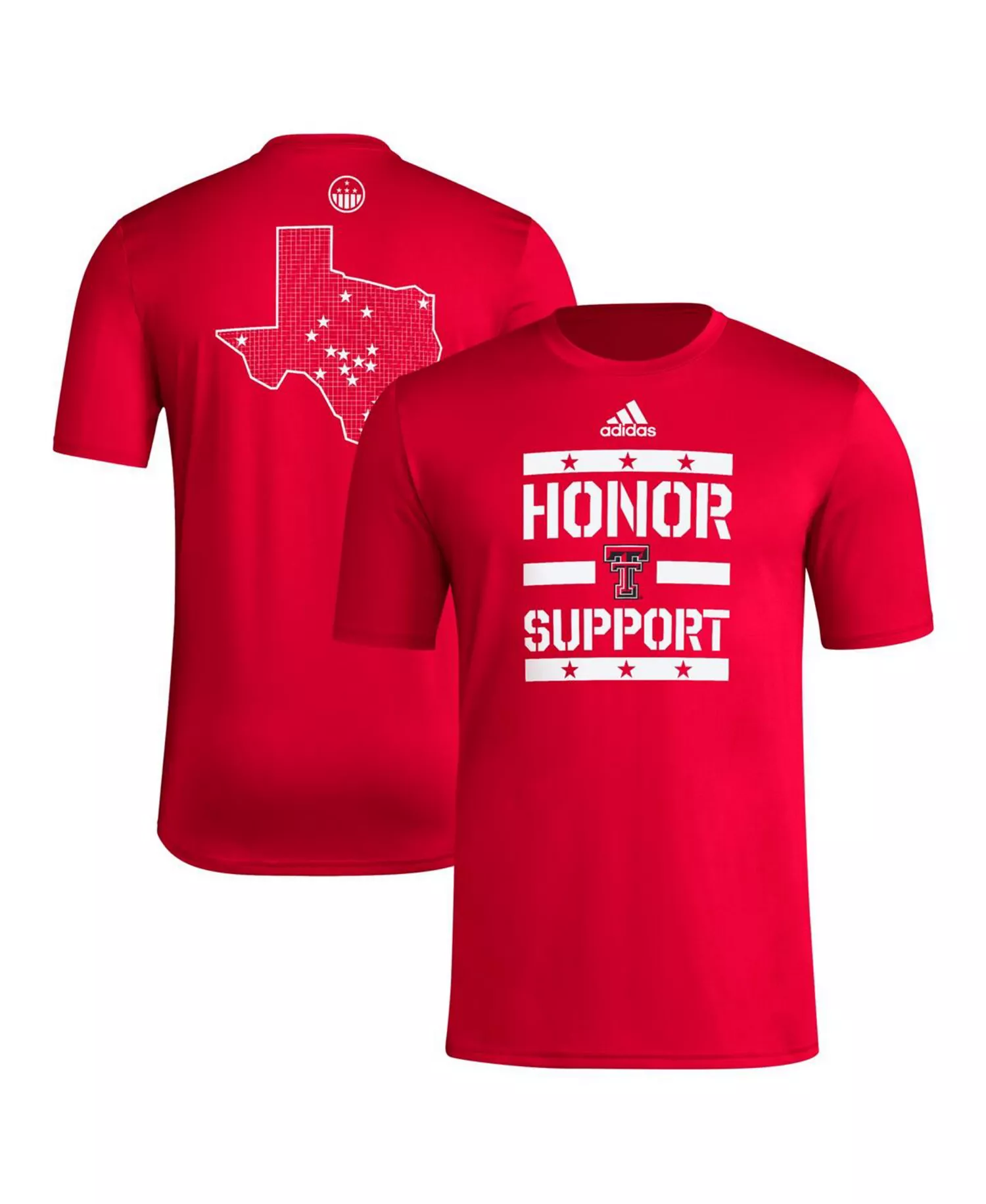 Men's Red Texas Tech Red Raiders Honor Support T-Shirt - Red - 2XL