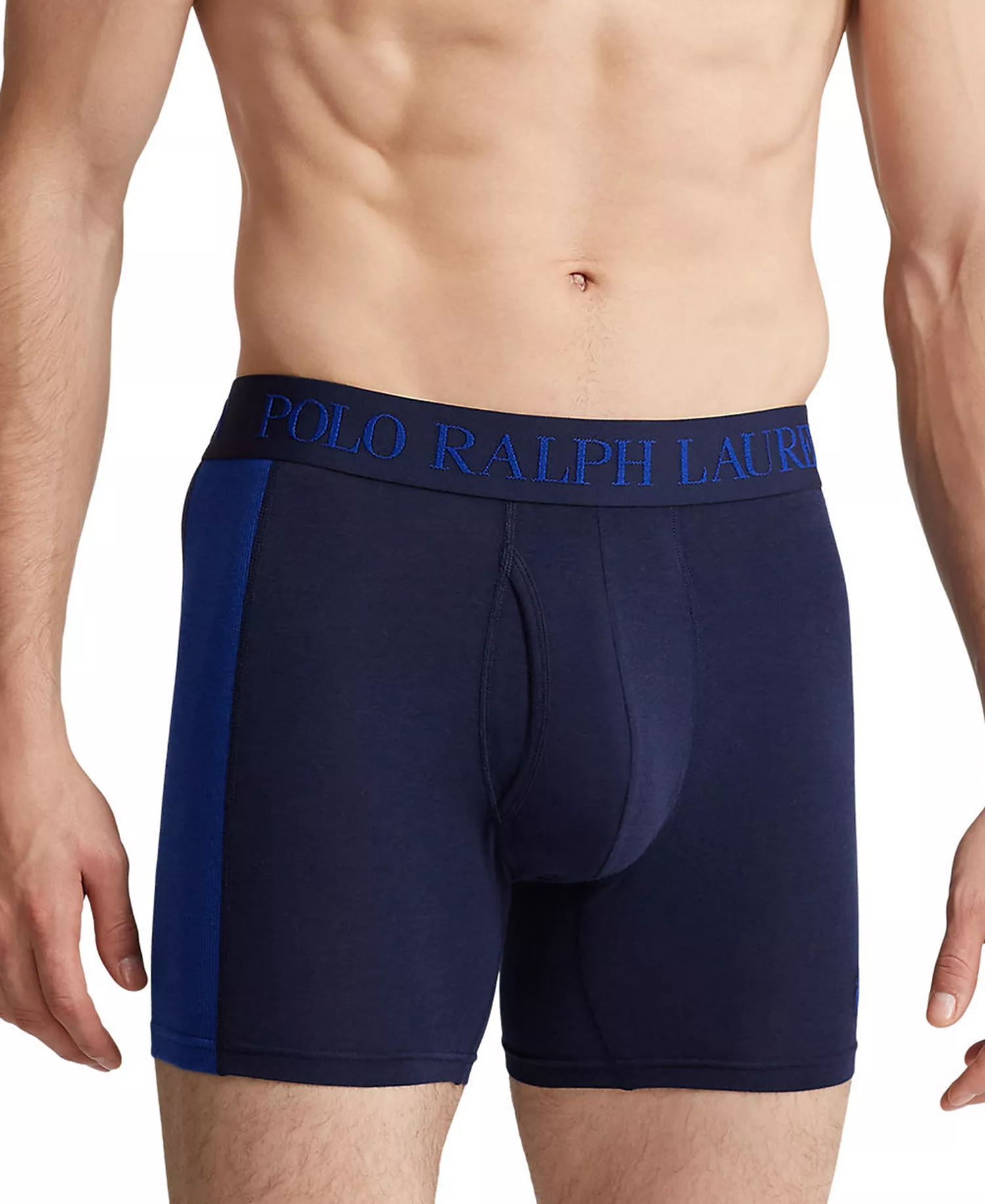 Men's  3-Pack 4D Flex Max Boxer Brief - Charcoal / Andover / Polo Black - L
