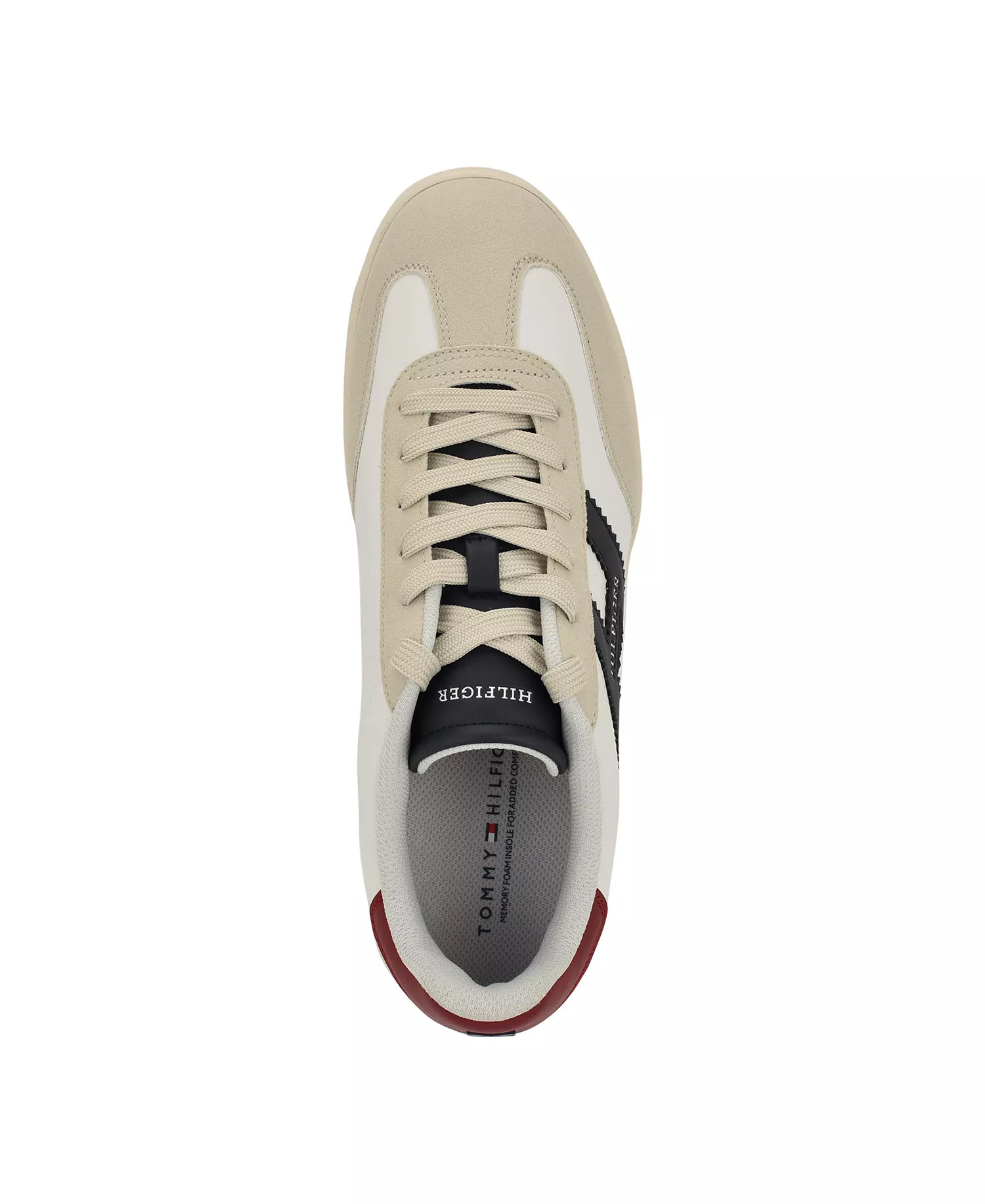 Men's Javlon T-Toe Fashion Sneakers - Light natural, Dark blue multi - 10.5M