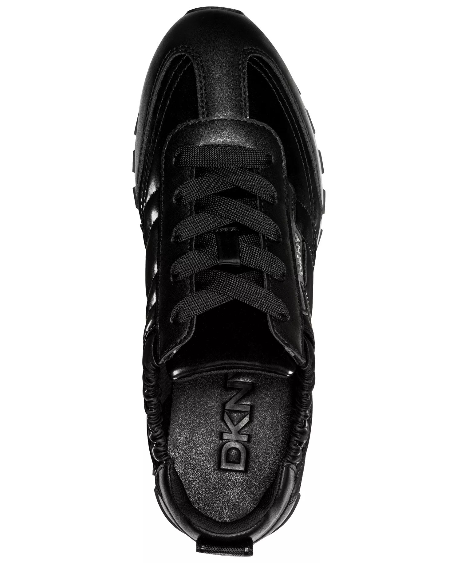 Women's Fahn Lace Up Sneakers - Black - 5.5M