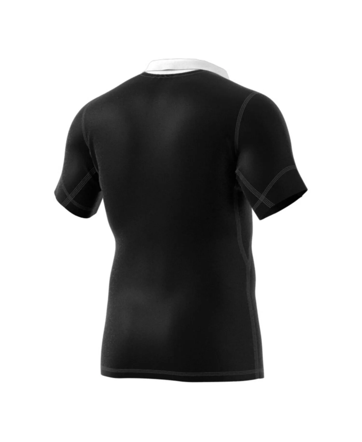 Men's Black New Zealand Rugby 2024/25 Home Authentic Jersey - Black - L