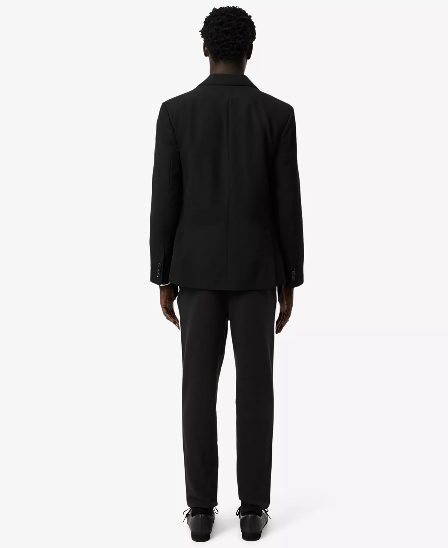 Men's Tapered Fit Tracksuit Trousers - Black - 2XL