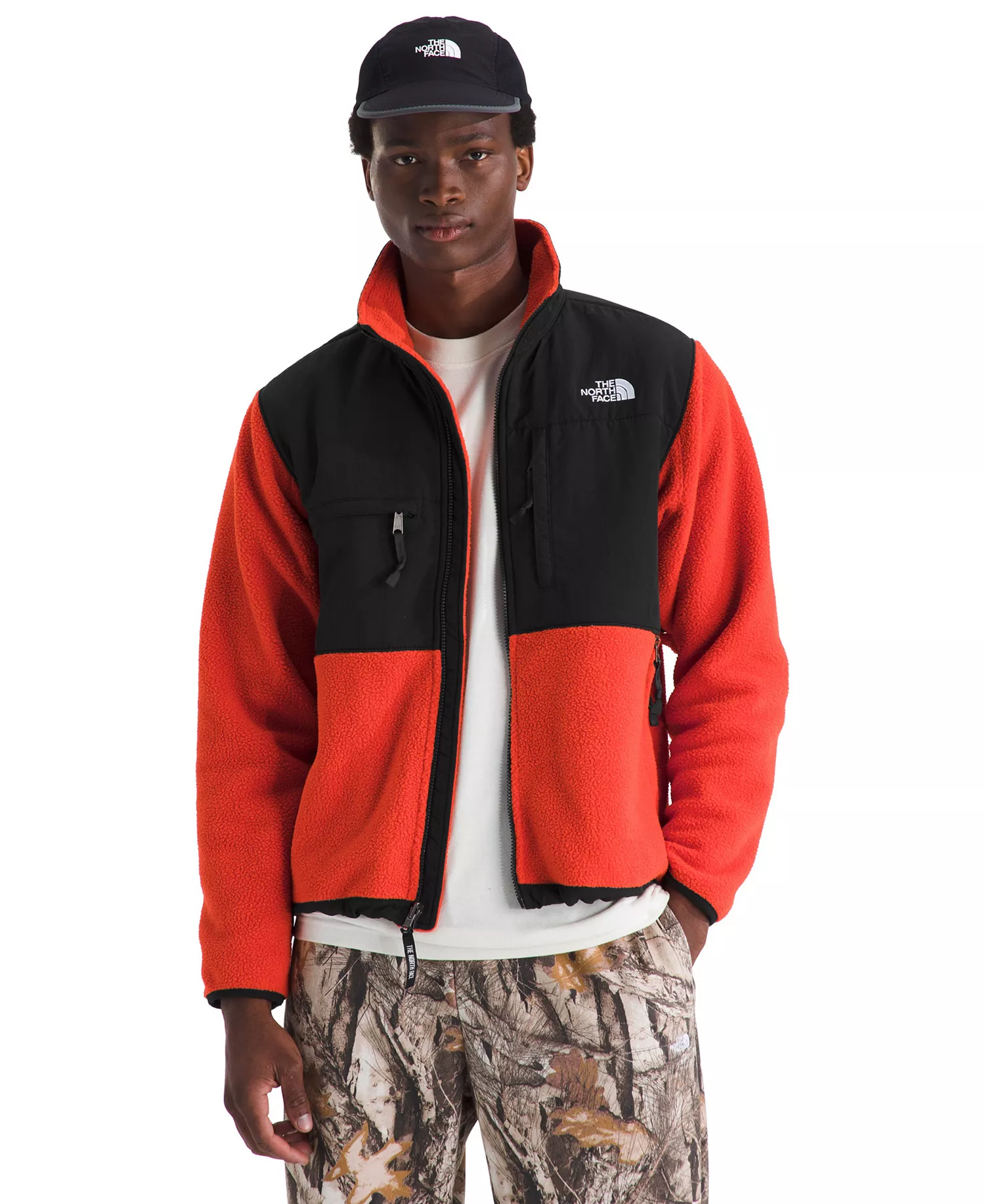 Men's Denali Jacket - Lava Red/TNF Black - 2XL