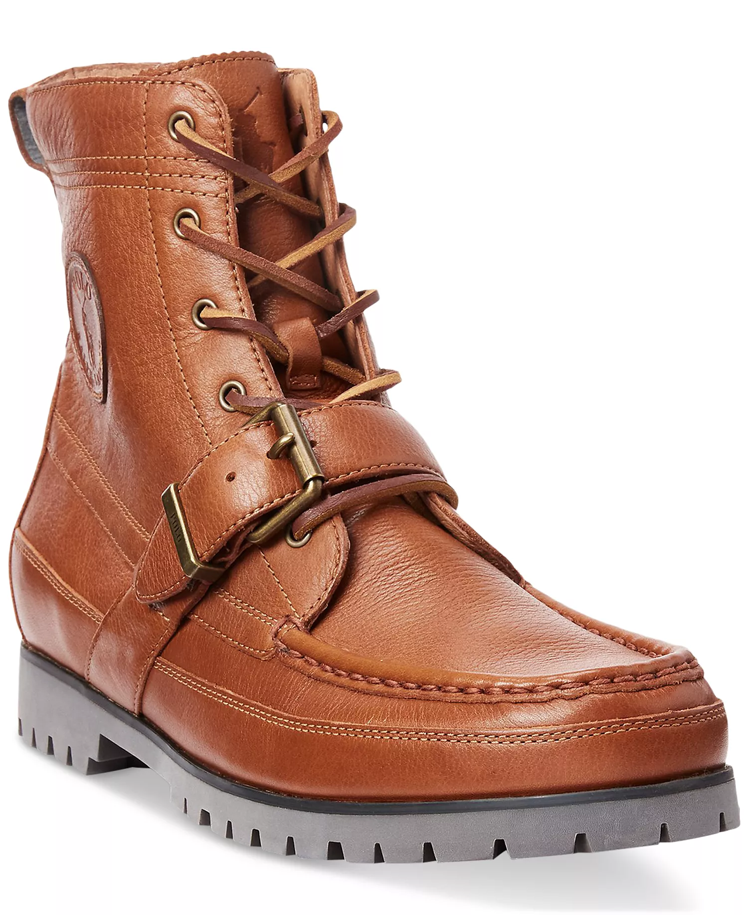 Men's Ranger Tumbled Leather Boot - Tan - 10