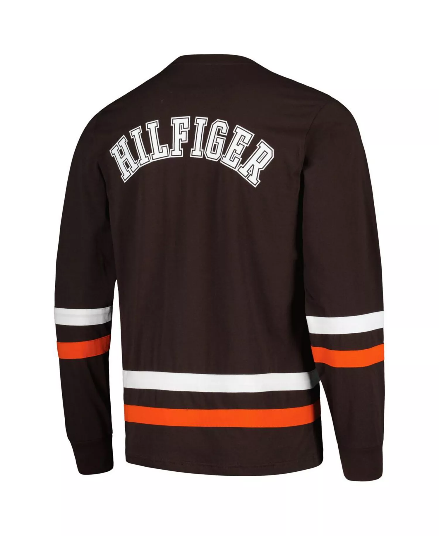 Men's Brown, Orange Cleveland Browns Nolan Long Sleeve T-shirt - Brown, Orange - L