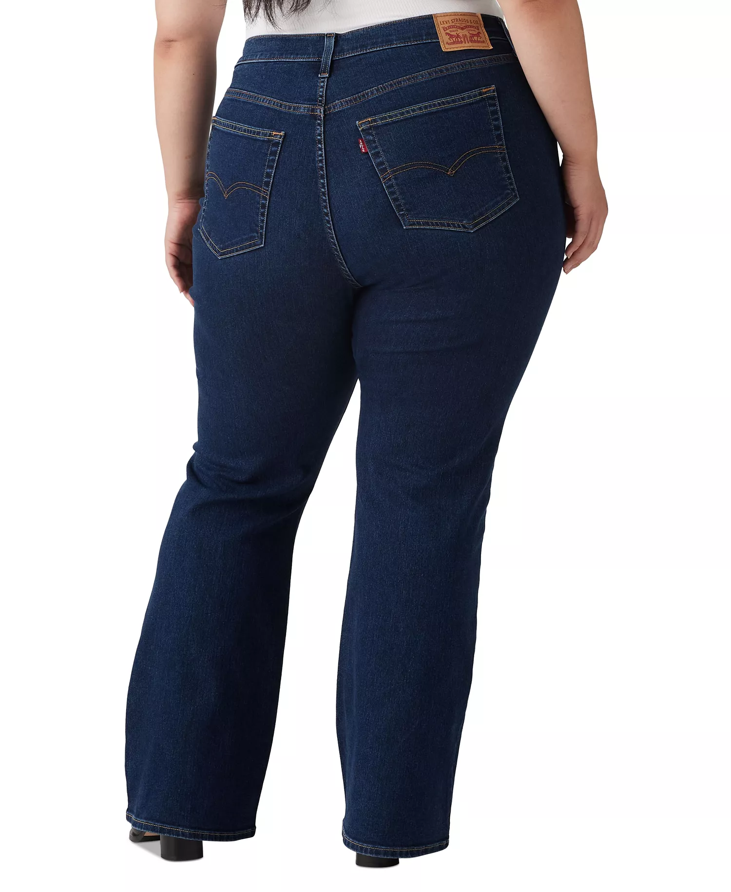 Trendy Plus Size 725 High-Rise Bootcut Jeans - Eternal Indigo Dark Tint - 14W