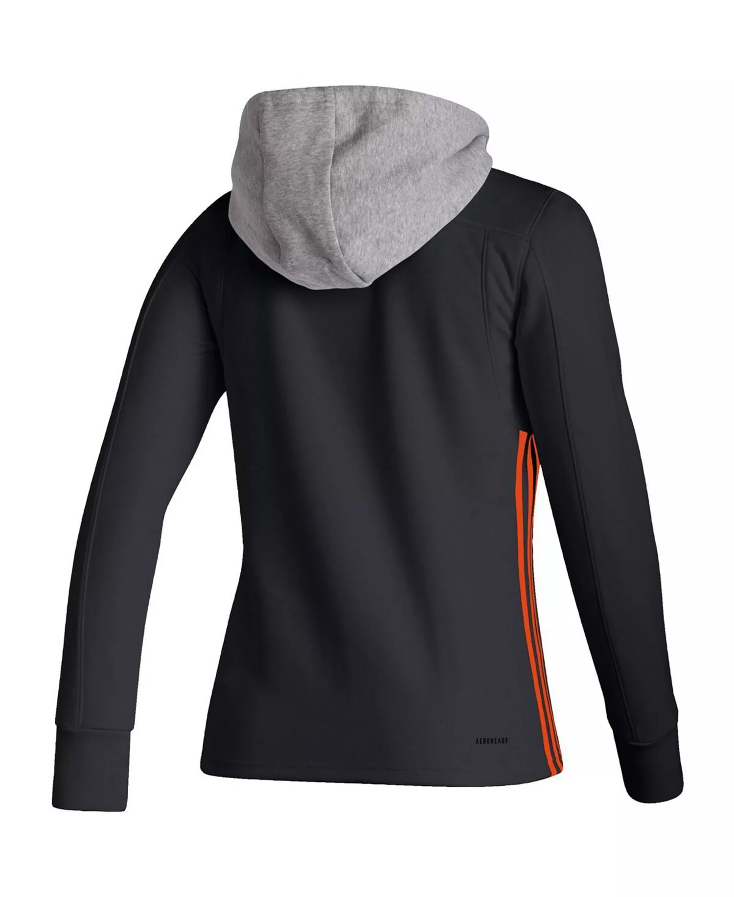 Women's Black Philadelphia Flyers Skate Lace AEROREADY Pullover Hoodie - Black - M