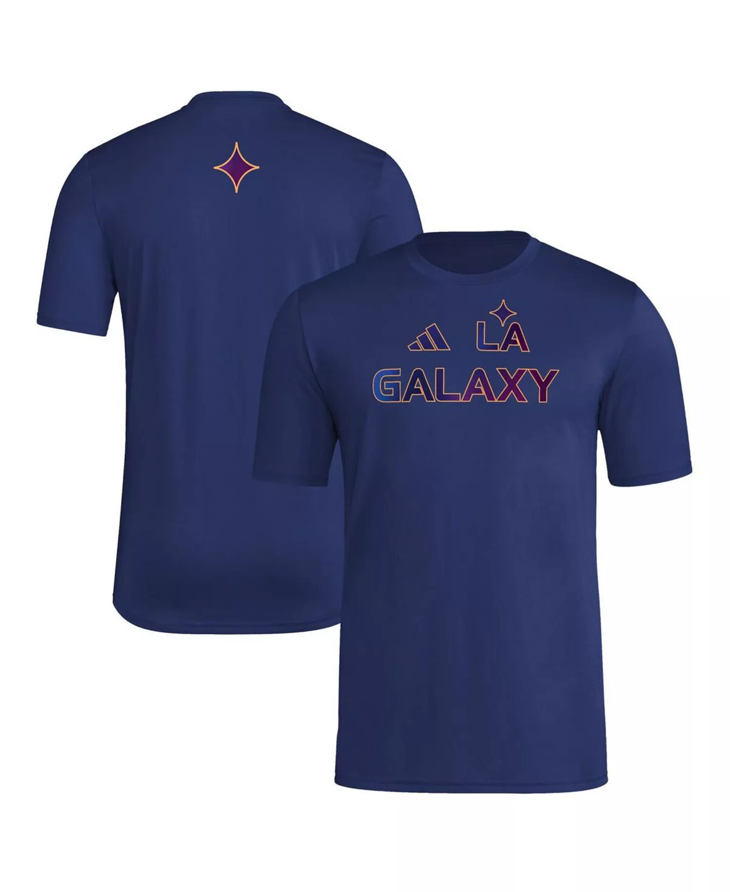 Men's Navy LA Galaxy 2025 Jersey Hook AEROREADY T-Shirt - Navy - L